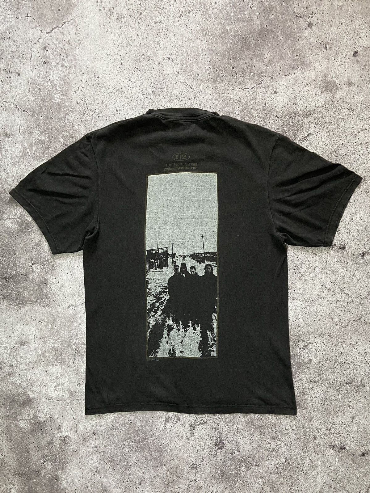 Band Tees × Vintage 💥DS 1987 Vintage U2 The Joshua Tree Tour T-Shirt 80s‼️ Size US L / EU 52-54 / 3 - 7 Thumbnail