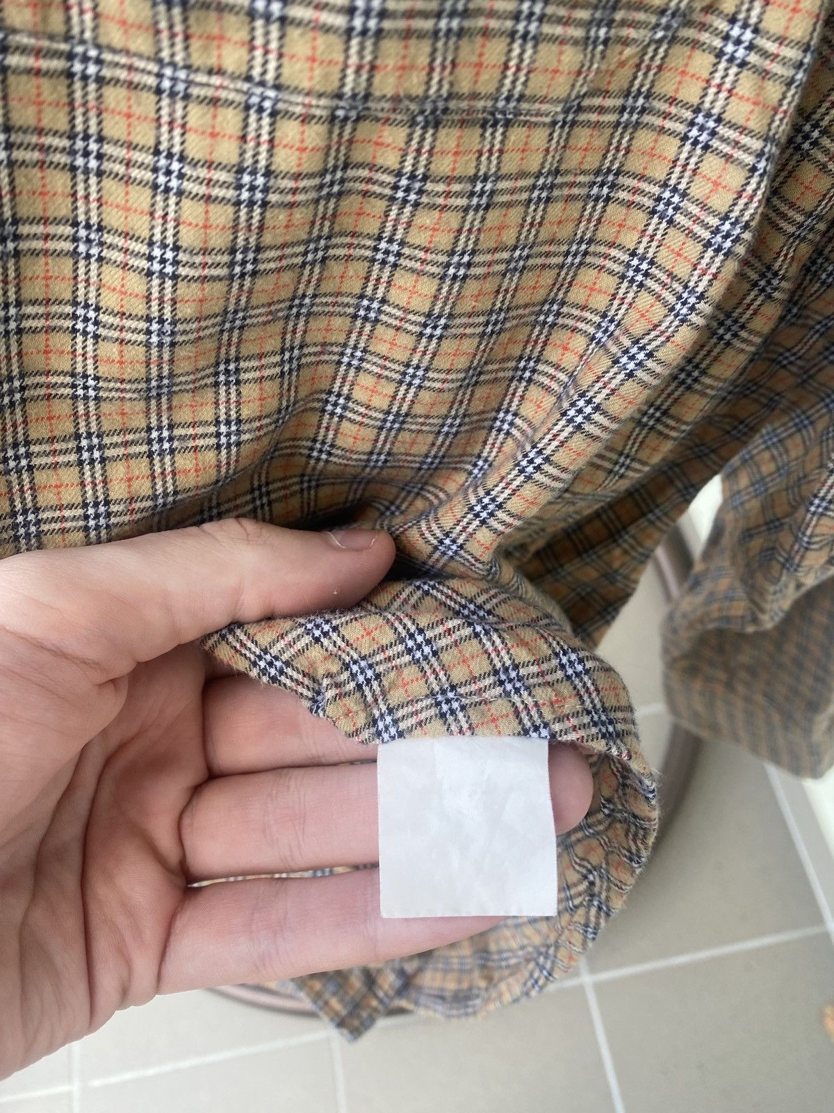 Burberry Vintage rare luxury fullprint burberry drip shirt button up Size US XL / EU 56 / 4 - 4 Thumbnail
