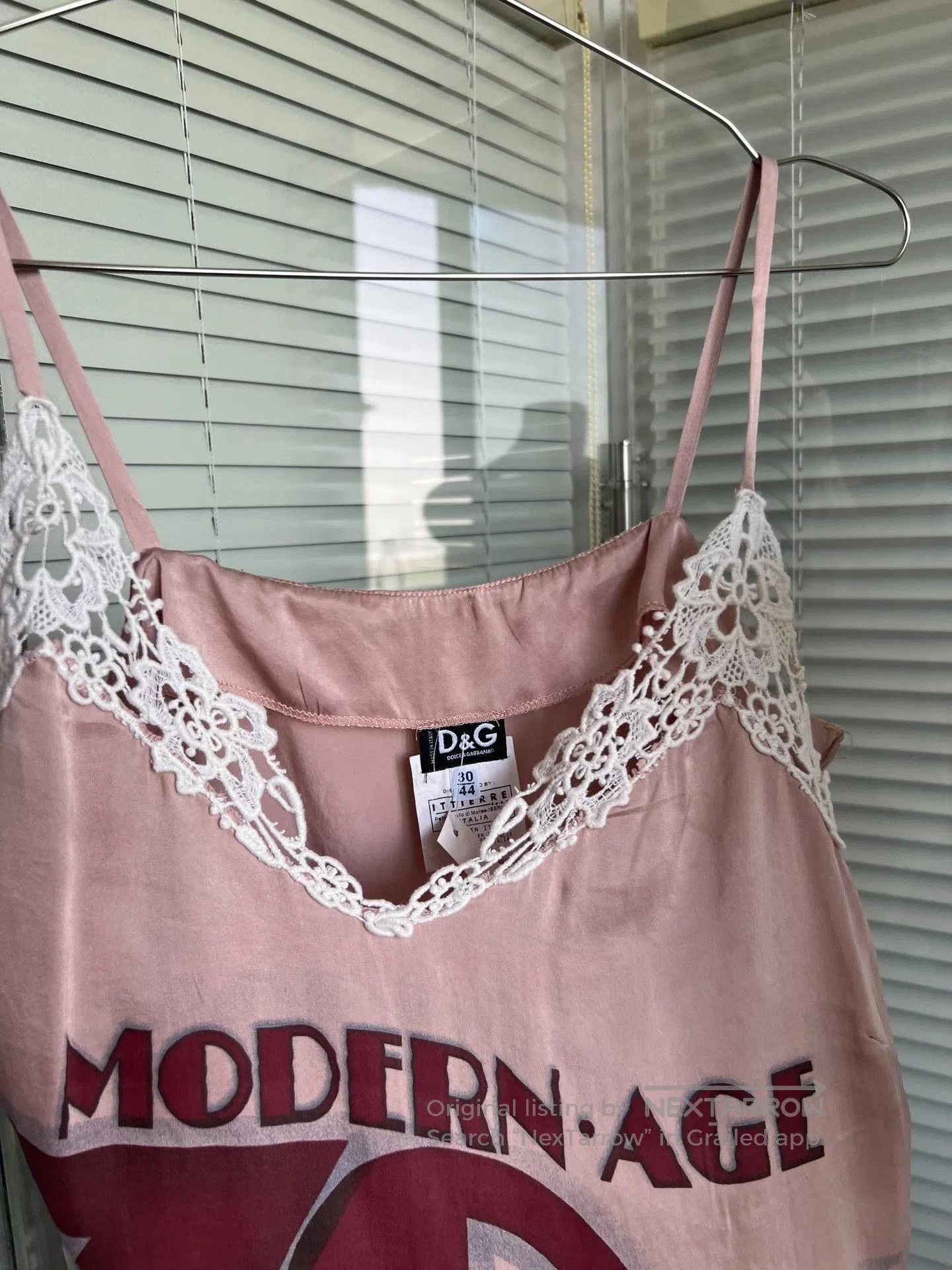 Dolce & Gabbana D&G Silk Printed Camisole Top. Size M / US 6-8 / IT 42-44 - 9 Thumbnail