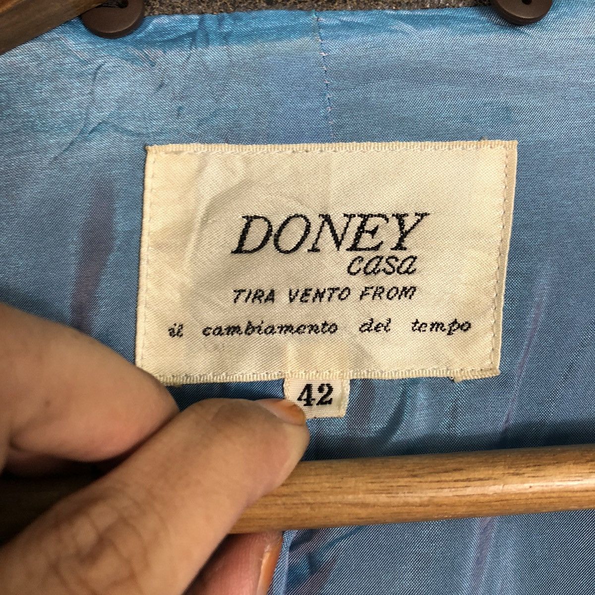Japanese Brand Vintage Biker Leather Jacket Doney Blanket Fur Issey Miyake Size US M / EU 48-50 / 2 - 19 Thumbnail