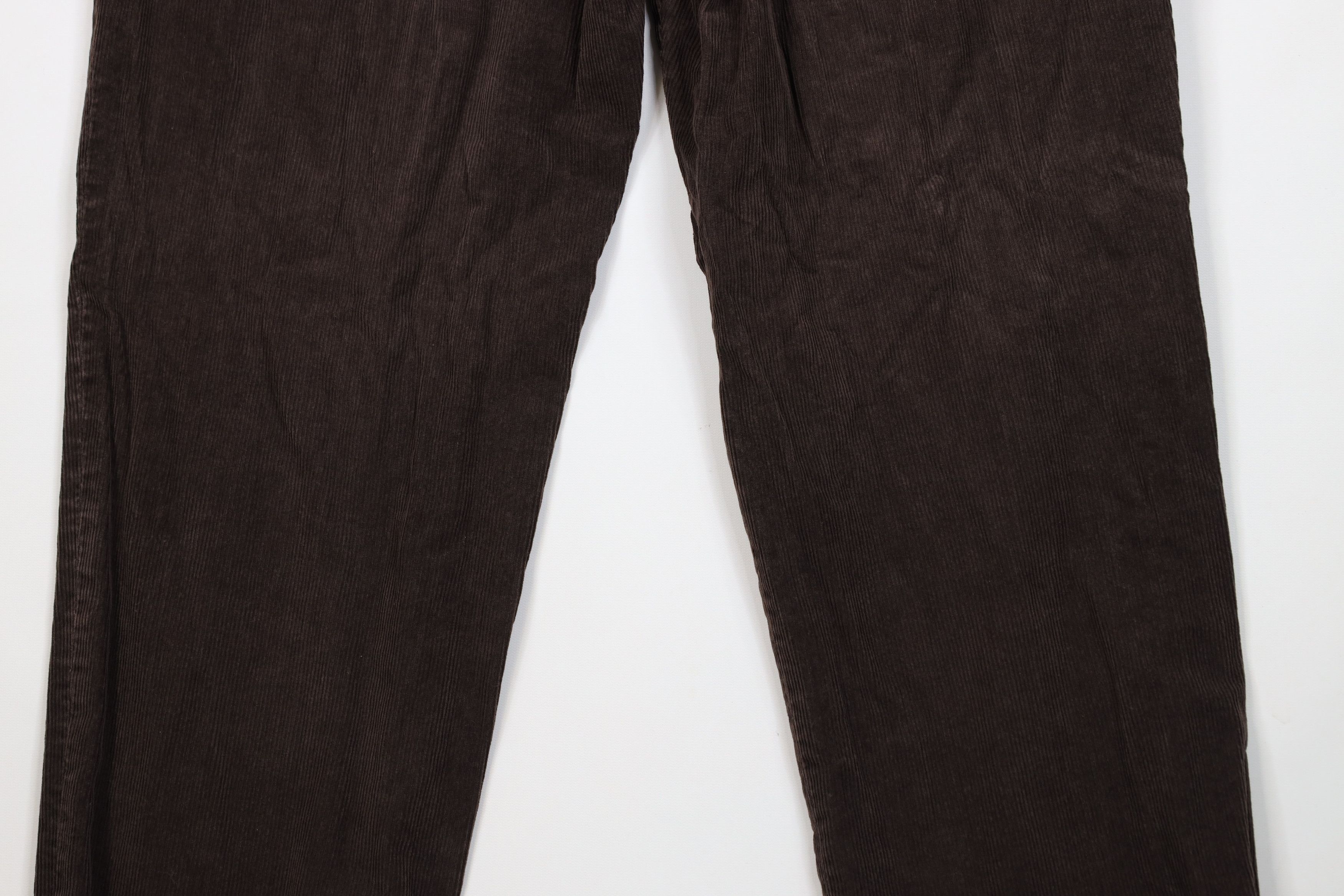 Jos. A. Bank Vintage Jos A Bank Wide Leg Corduroy Chino Pants Brown Size US 38 / EU 54 - 12 Thumbnail