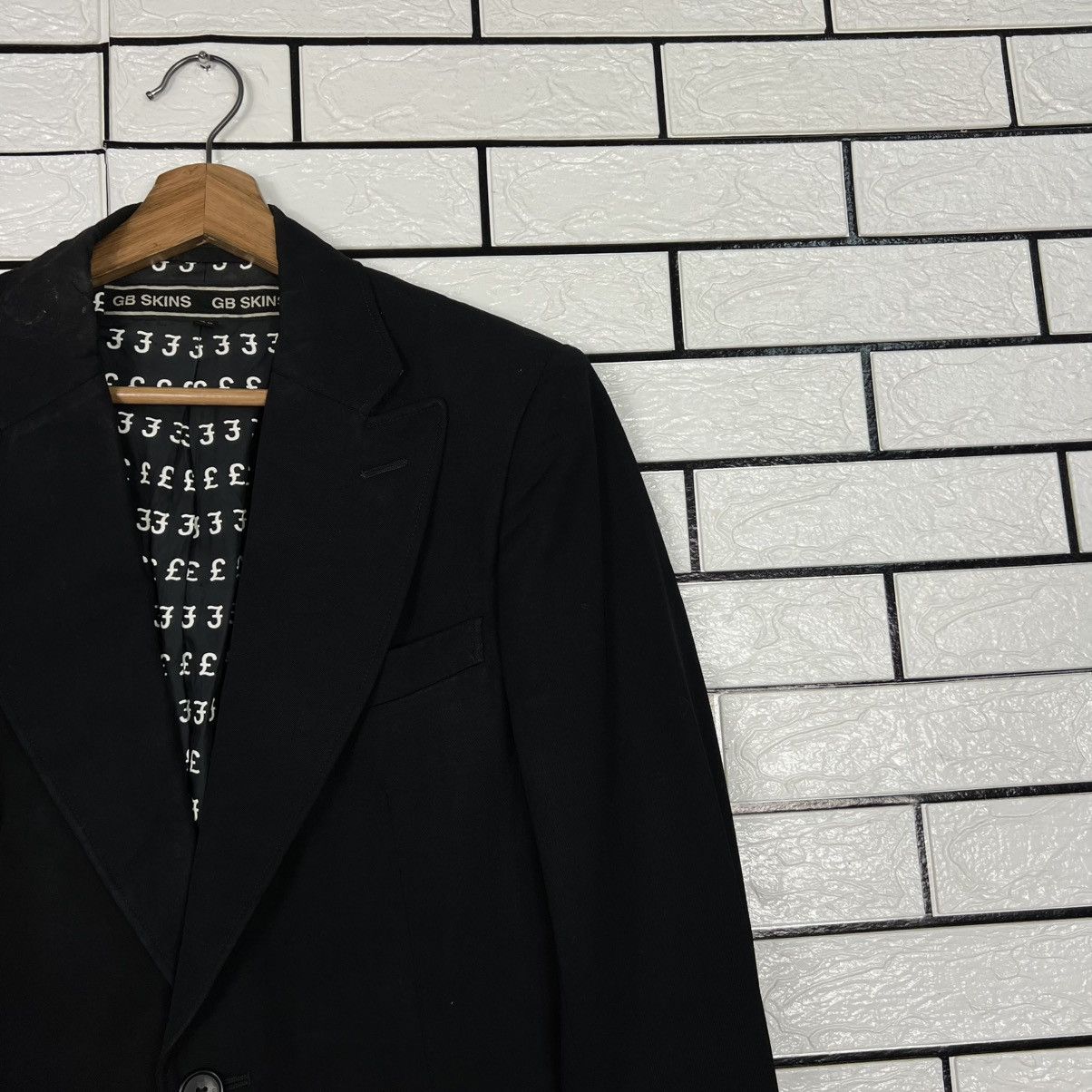 GB GB SKINS Wool Casual Jacket / Blazer #4120-C187 Size US S / EU 44-46 / 1 - 4 Thumbnail