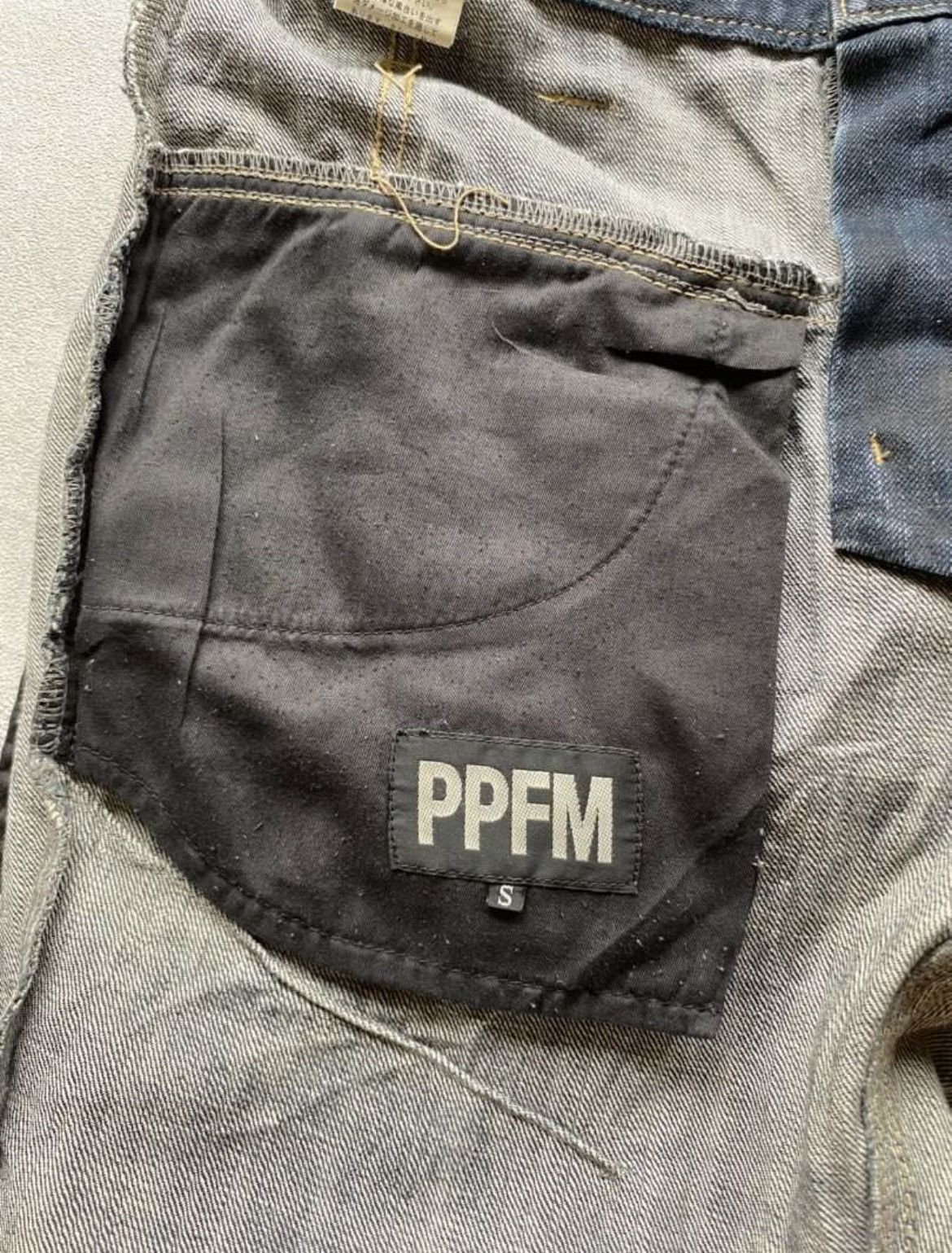 Japanese Brand × Le Grande Bleu (L.G.B.) × PPFM PPFM Bondage Y2K Denim Pants Size US 33 - 8 Thumbnail