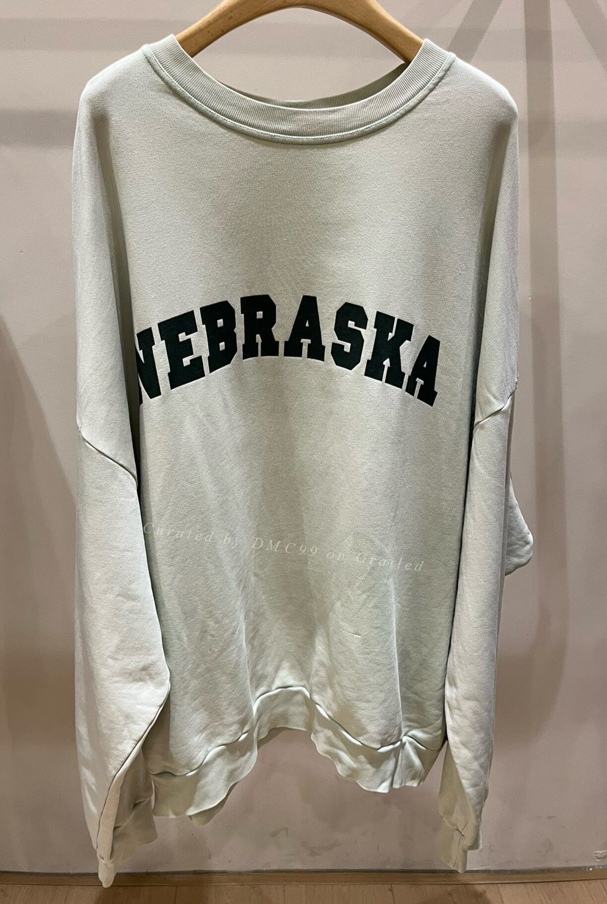 Raf Simons Raf Simons REDUX Nebraska Mint Green Sweatshirt Size US M / EU 48-50 / 2 - 1 Thumbnail