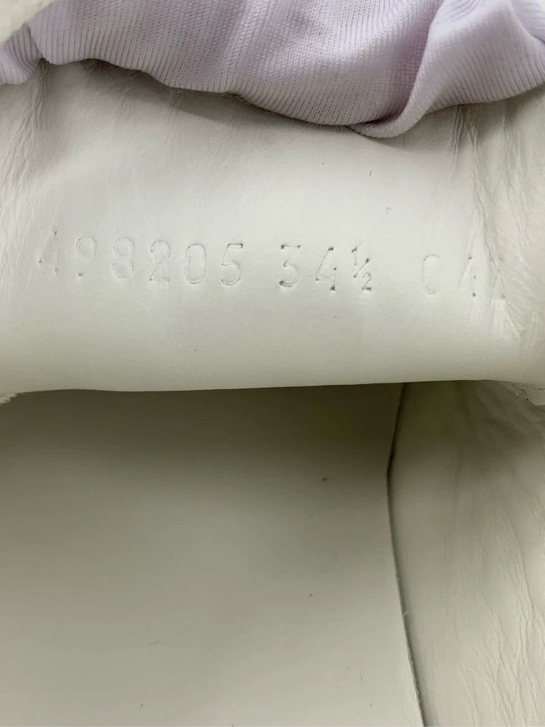 Gucci Gucci Size 34 Size 34 Little Bee Star Embroidery White Lac Size US 5 / EU 37 - 6 Thumbnail