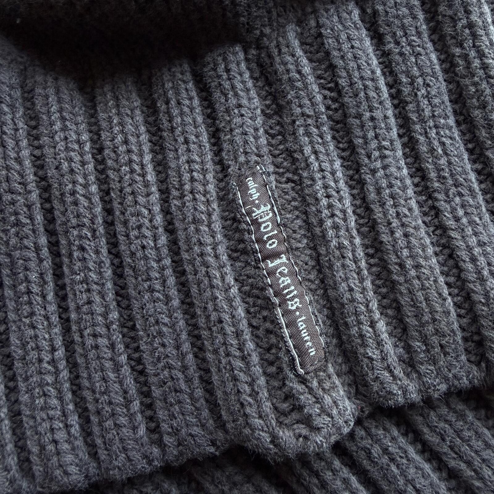 Polo Ralph Lauren VTG 90s Polo Ralph Lauren Jeans Knit Quarter 1/4 Zip Sweater Size S / US 4 / IT 40 - 2 Thumbnail