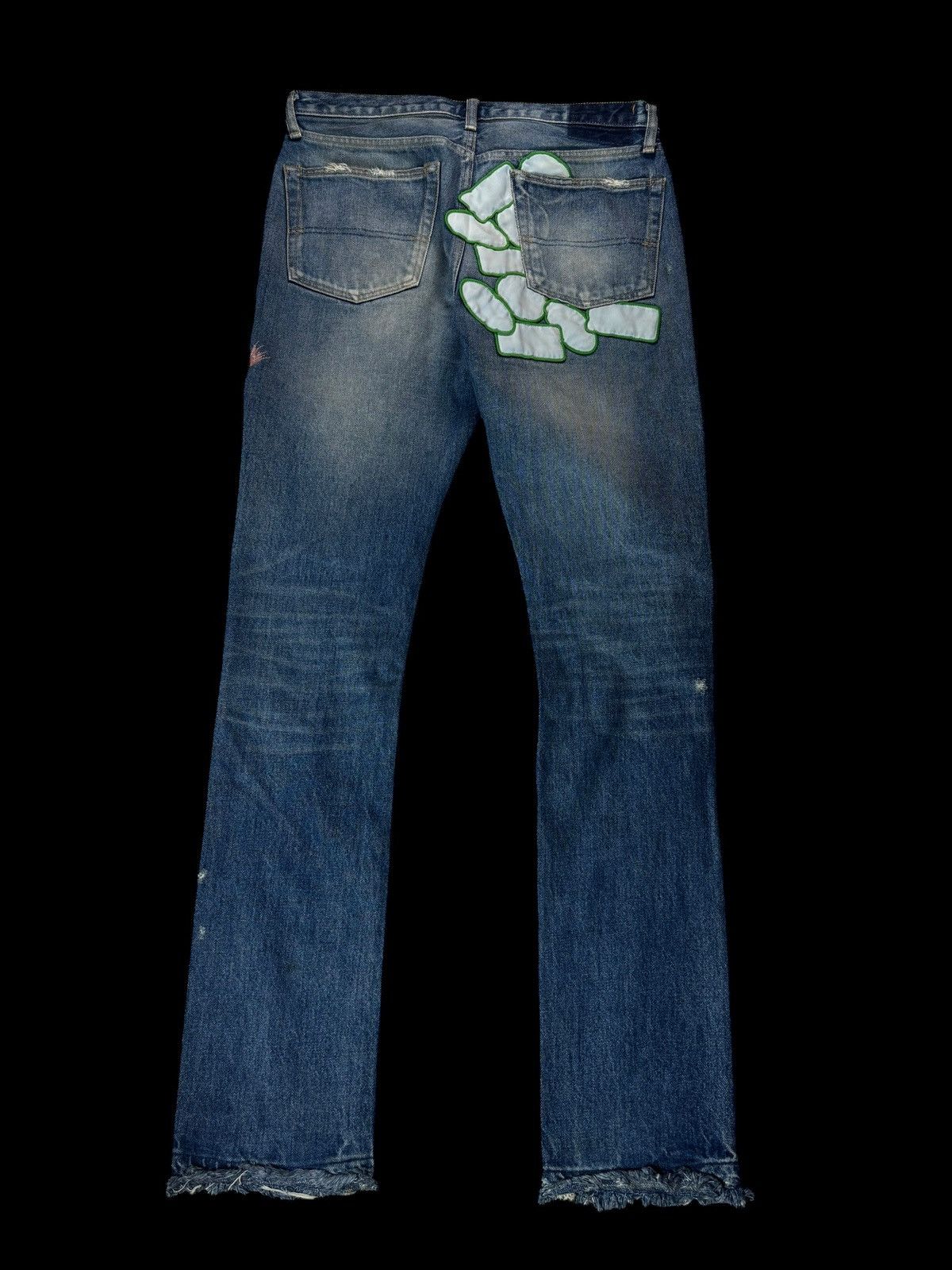 Undercover Undercover But Beautiful 58 Distressed Patchwork Denim Size US 30 / EU 46 - 7 Thumbnail