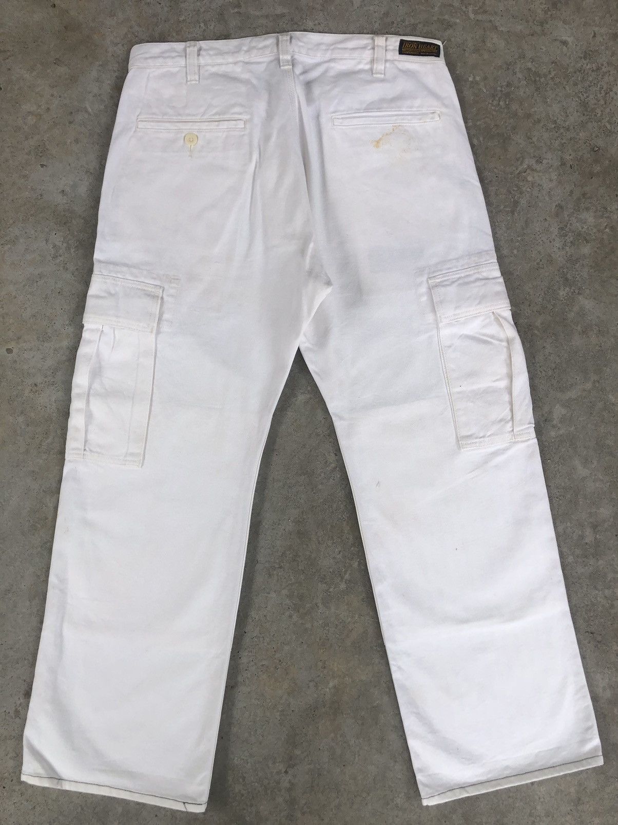 Iron Heart Japanese Iron Heart Biker Jeans Cargo Pants Size US 35 - 2 Thumbnail