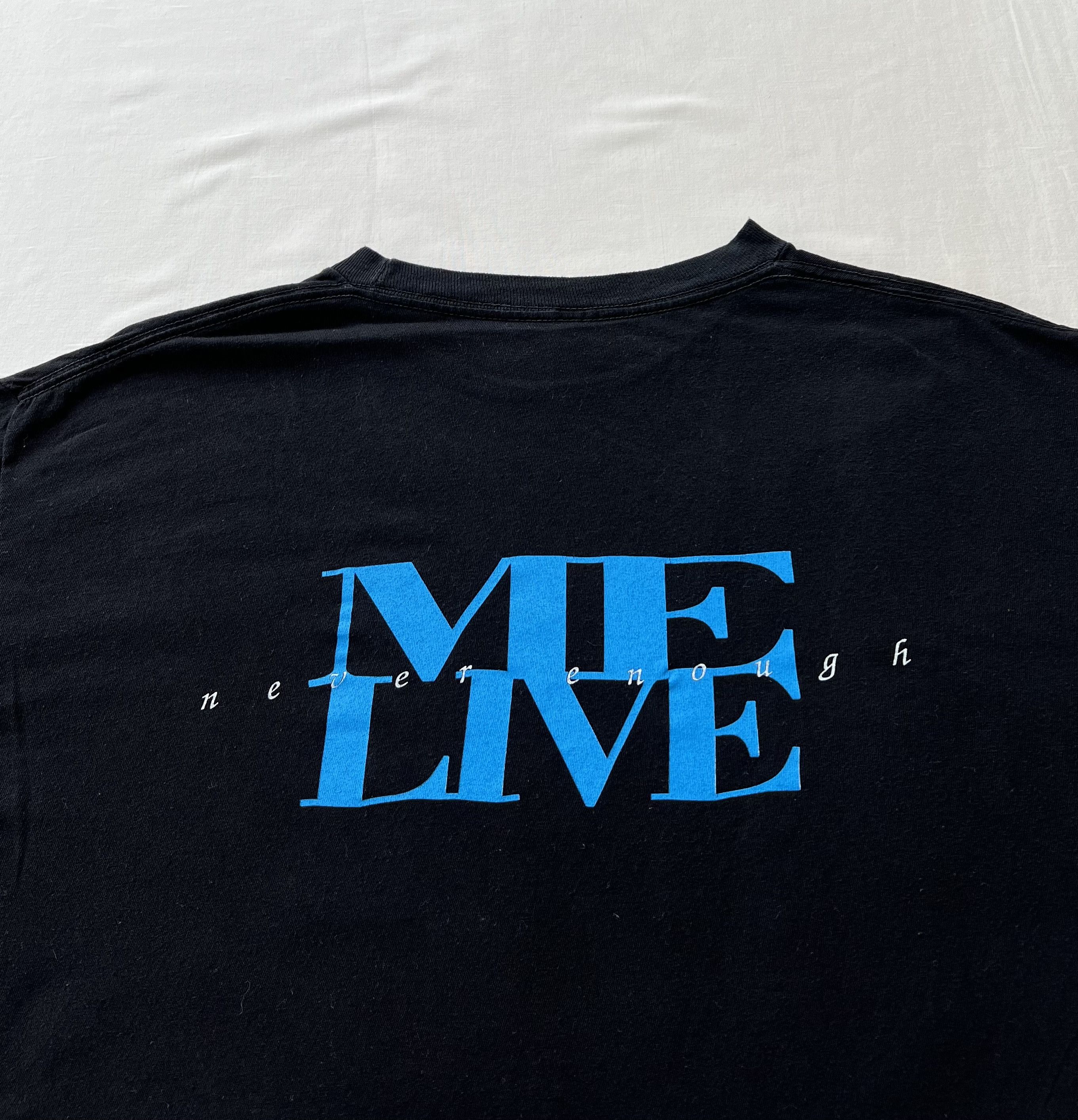Band Tees Vintage 1992 Melissa Etheridge Never Enough Black T-shirt Size US L / EU 52-54 / 3 - 11 Thumbnail