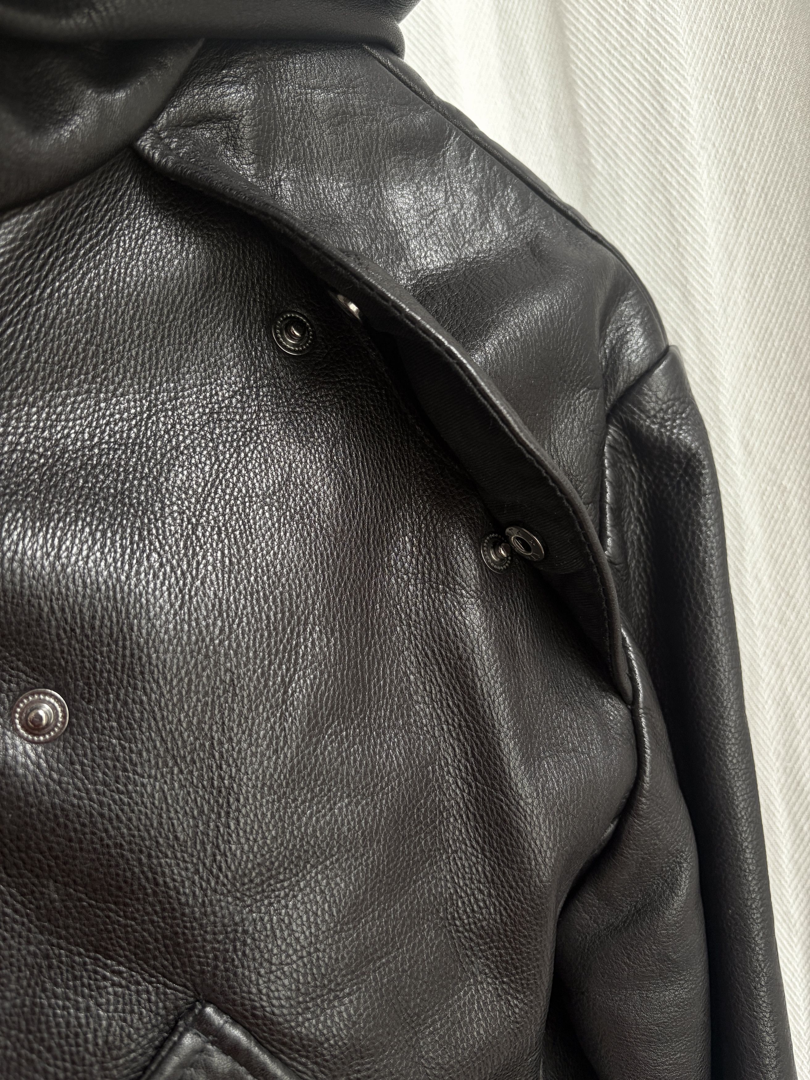 Acne Studios SS04 Gimp Leather Jacket Size US M / EU 48-50 / 2 - 6 Thumbnail
