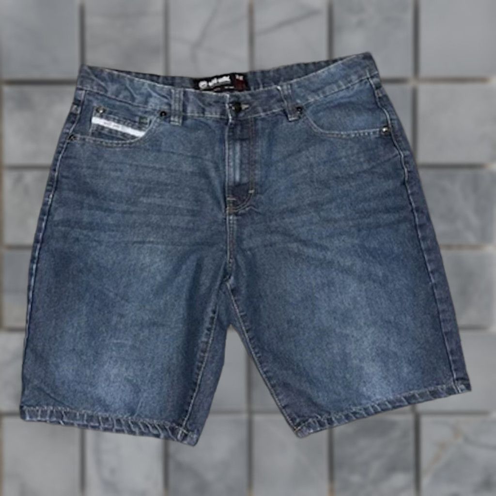 Ecko Unltd. VINTAGE Ecko Unltd Denim Jean Shorts Men’s 36 Blue Baggy Y2K Streetwear Size US 36 / EU 52 - 1 Thumbnail
