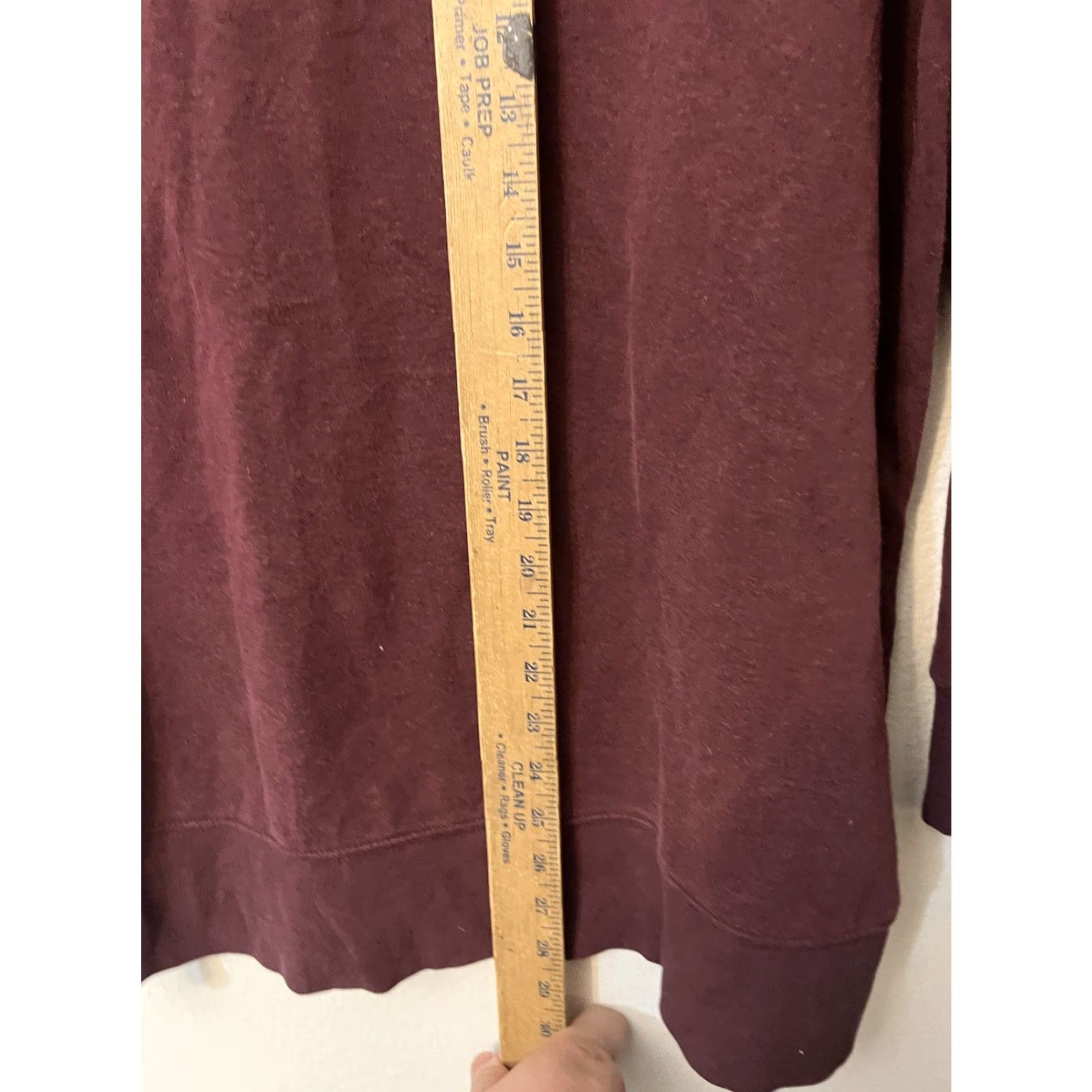 Old Navy Old Navy Maroon XS Pullover Sweater Women’s Knit V-Neck Long Sleeve Cardigan? Size XS / US 0-2 / IT 36-38 - 4 Thumbnail