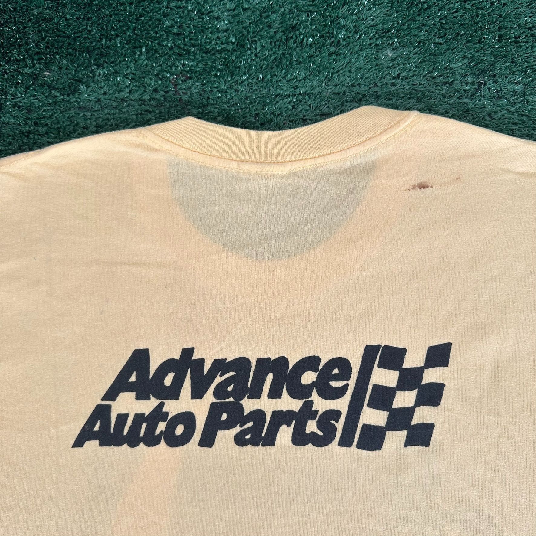 Vintage Vintage Y2K Moonshine Rod Run Car Show T-Shirt Yellow M Retr Size US M / EU 48-50 / 2 - 6 Thumbnail