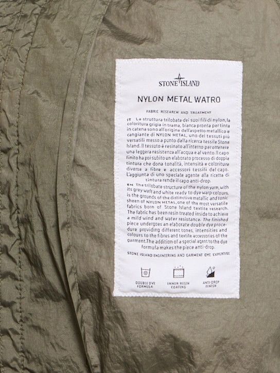 Stone Island o1lsvrm0425 Nylon Metal Watro bomber in Military Green Size US L / EU 52-54 / 3 - 6 Thumbnail