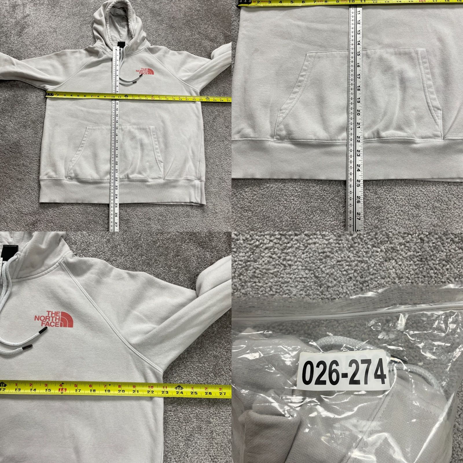 The North Face The North Face Womens Hoodie Sweatshirt Gray Pullover Graphic Logo All Seasons Regular L Shirt? Size L / US 10 / IT 46 - 9 Thumbnail