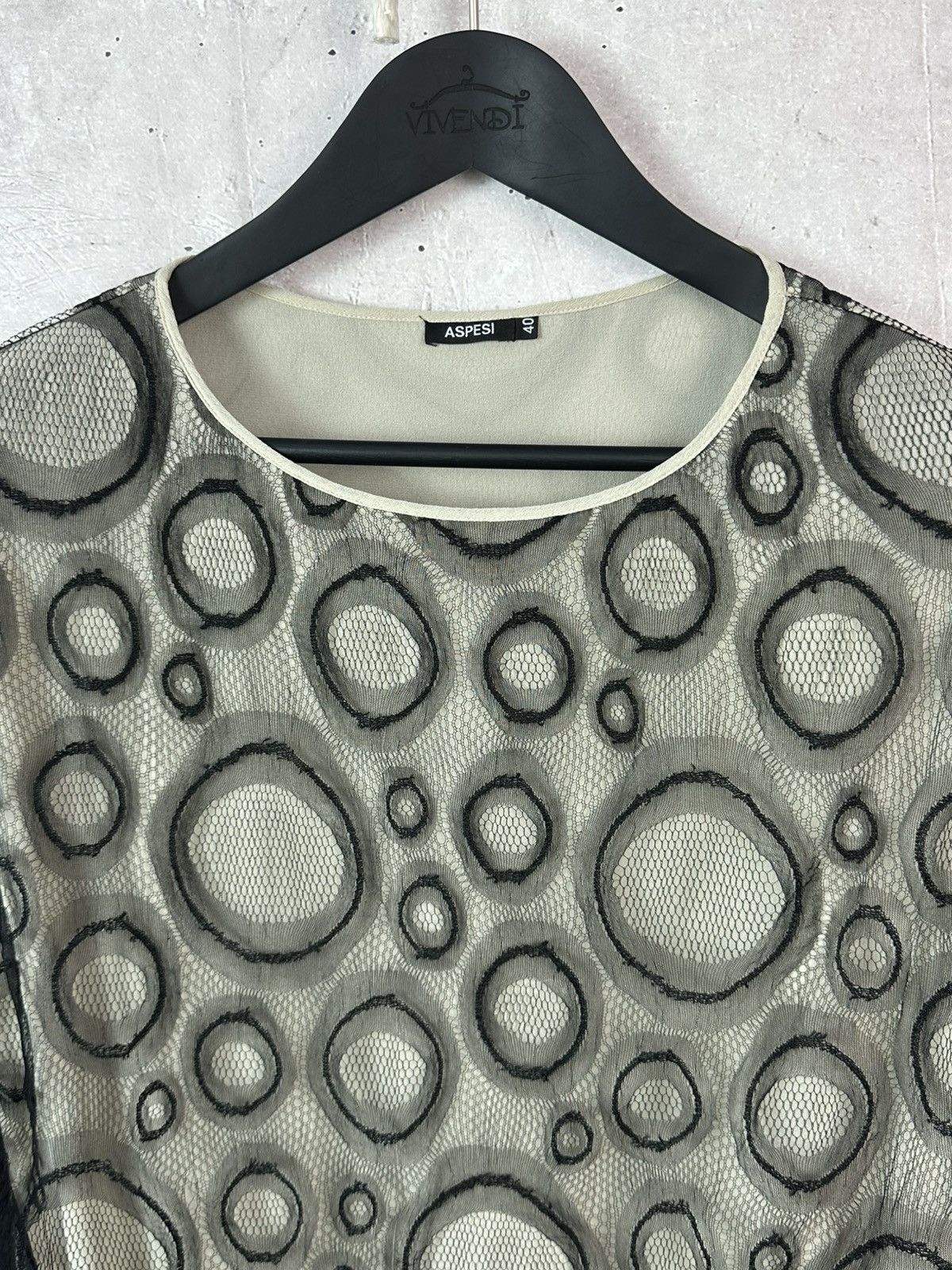 Aspesi Aspesi Viscose-Silk 3/4 Sleeve Women’s Relaxed Blouse Size S / US 4 / IT 40 - 2 Thumbnail