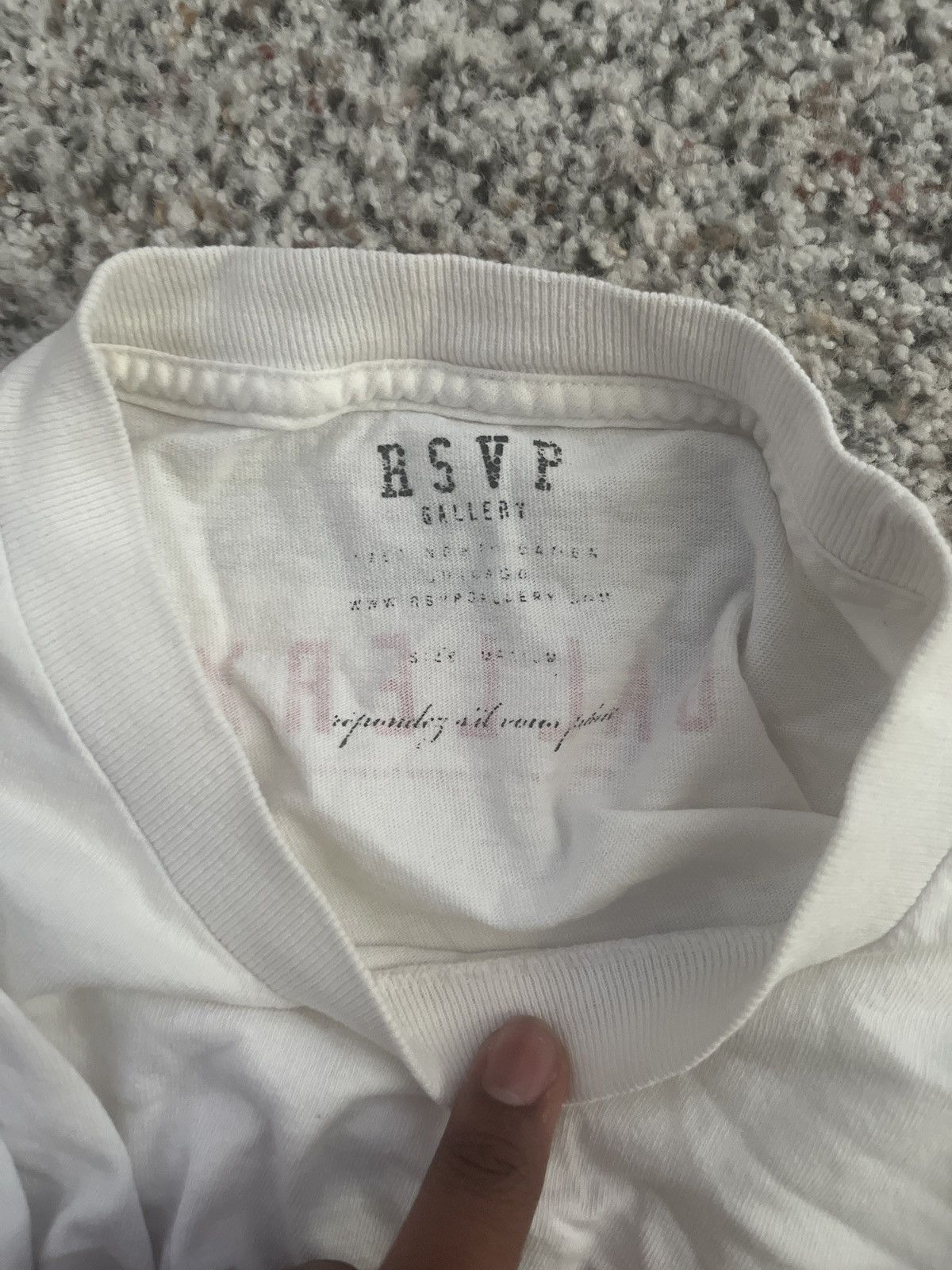 Off-White × Rsvp Gallery Off White RSVP Tee Size US M / EU 48-50 / 2 - 1 Thumbnail