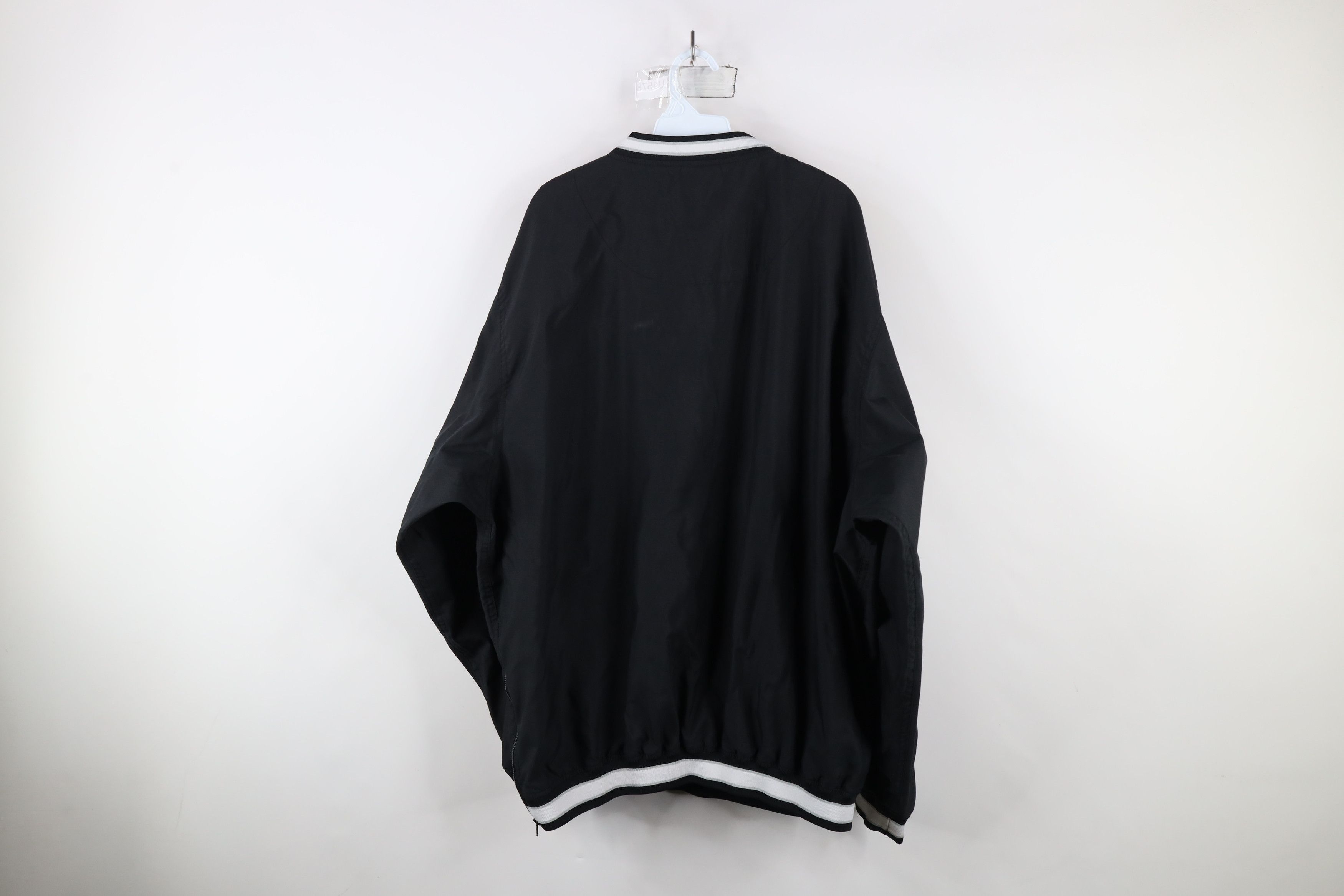 Reebok × Vintage Vintage 90s Reebok Logo Pullover Windbreaker Jacket Black Size US XL / EU 56 / 4 - 11 Thumbnail