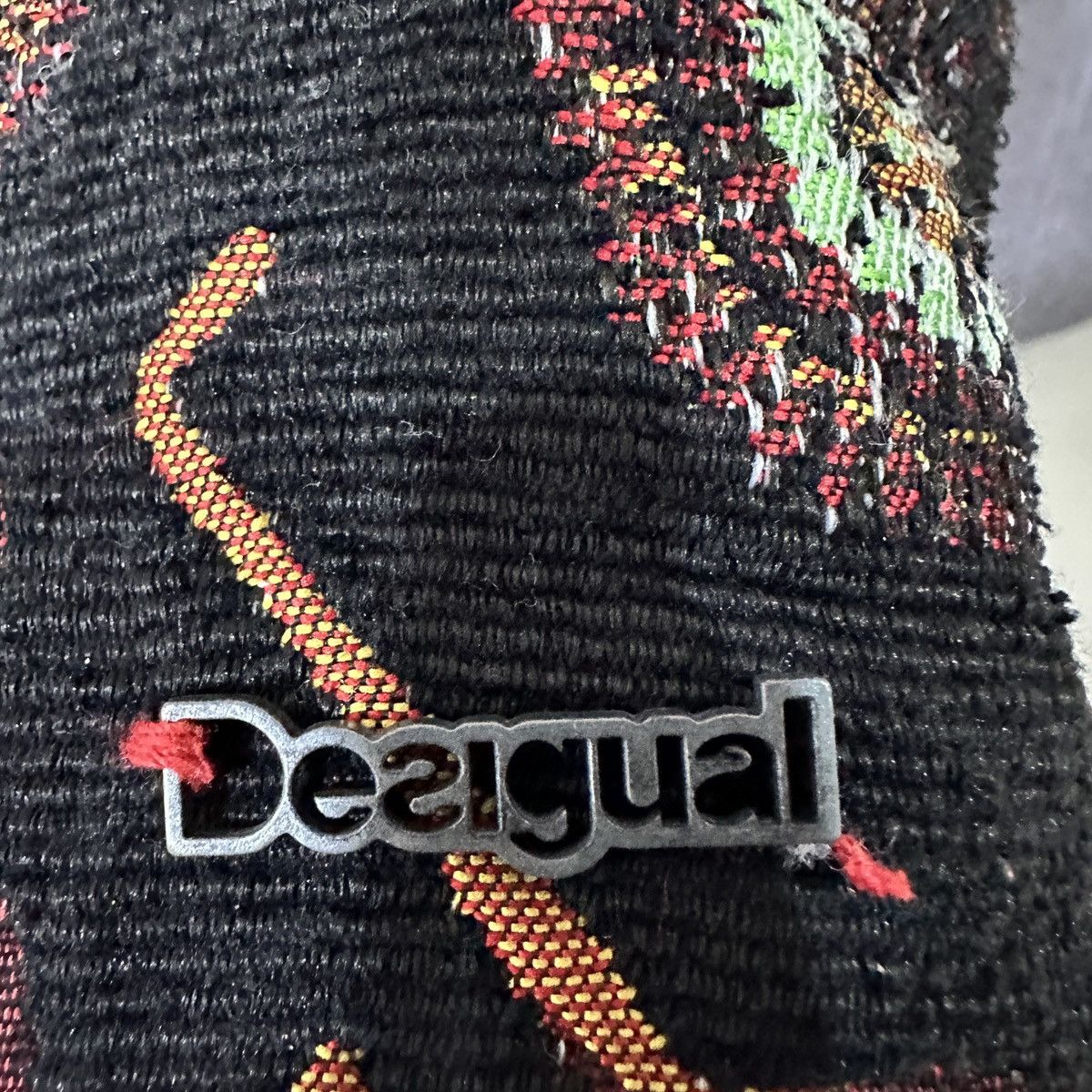 Desigual Manteau coat multi embroidery vintage Size XS / US 0-2 / IT 36-38 - 11 Thumbnail