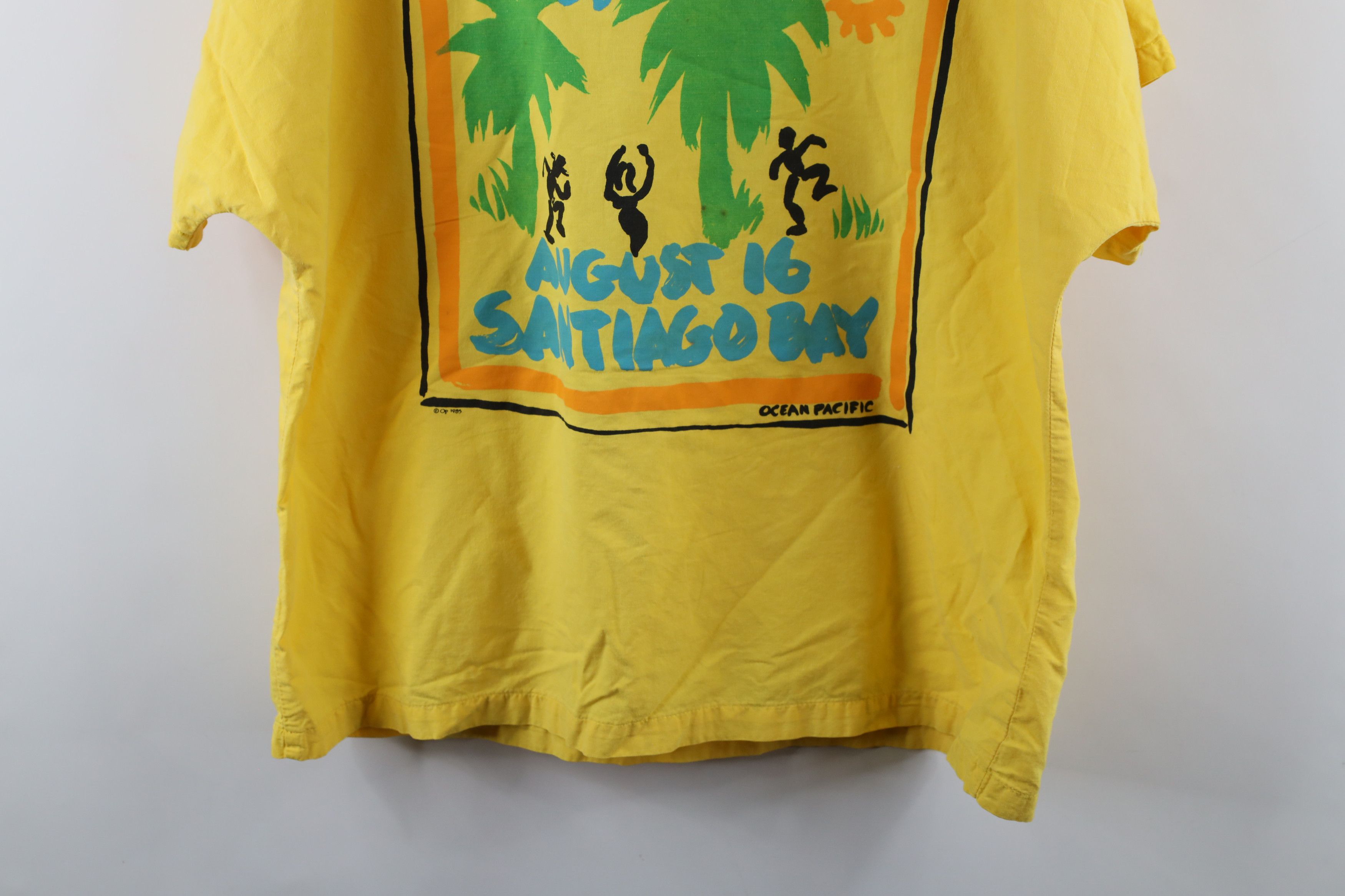 Ocean Pacific × Vintage Vintage 80s Ocean Pacific Party 1985 Short Sleeve Jacket USA Size US L / EU 52-54 / 3 - 17 Thumbnail