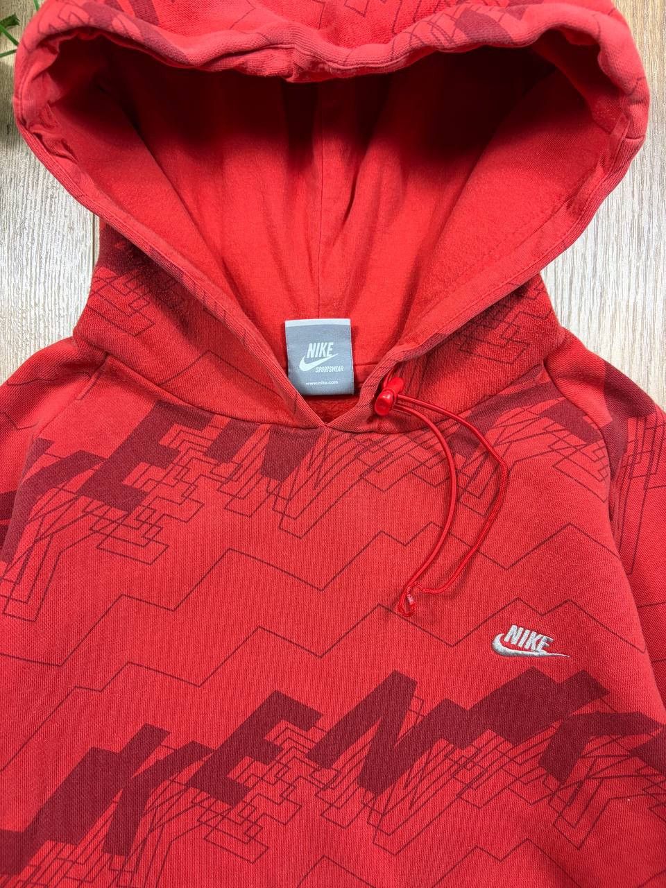 Nike 00’s NIKE MONOGRAM VINTAGE Y2K RARE HOODIE Size US S / EU 44-46 / 1 - 9 Thumbnail