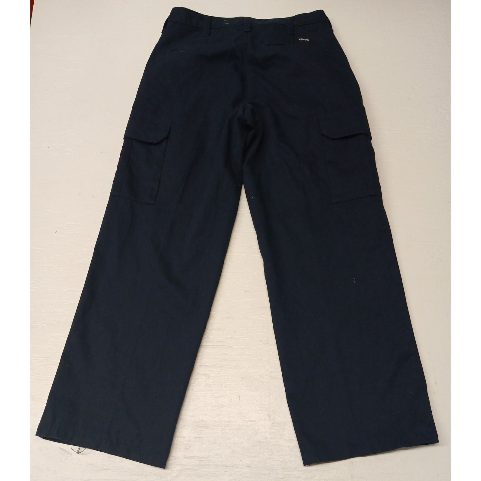 Cintas Cintas (29) Navy Blue Comfort Flex Work Uniform Jeans/Pants Size 29" - 8 Thumbnail