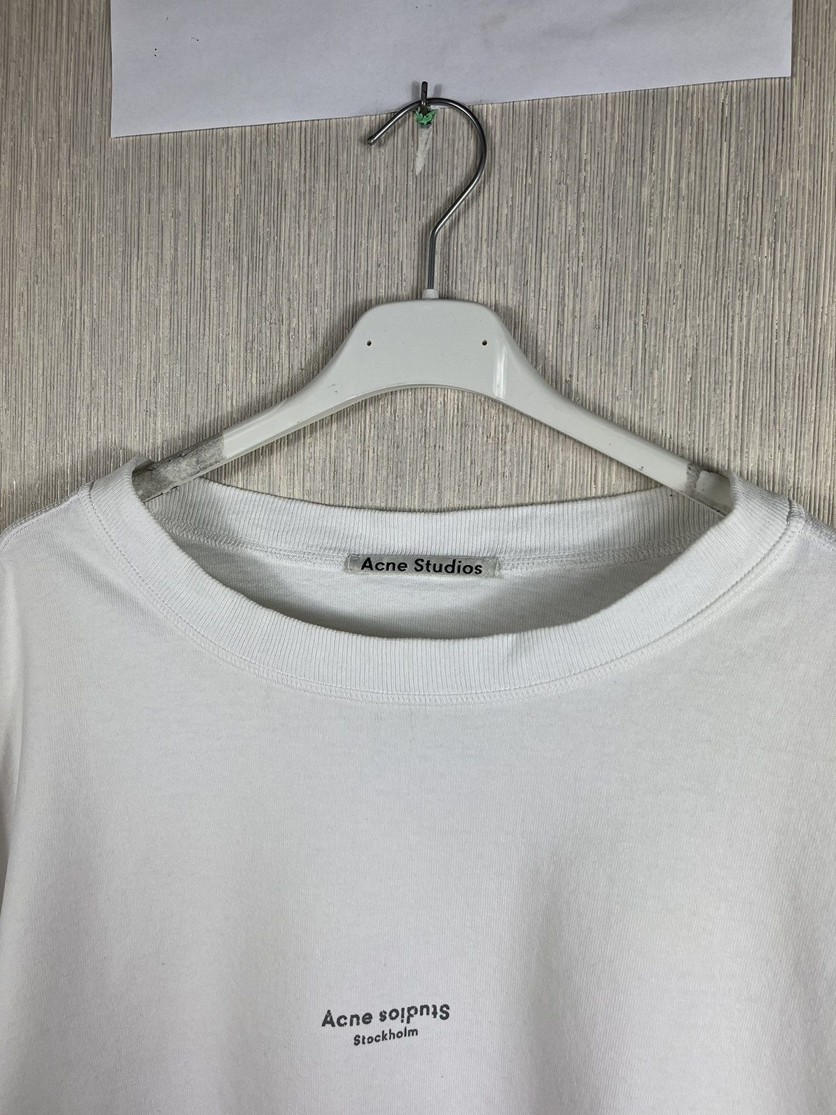 Acne Studios Acne Studios Stockholm oversized basic logo tee t-shirt Size US L / EU 52-54 / 3 - 9 Thumbnail