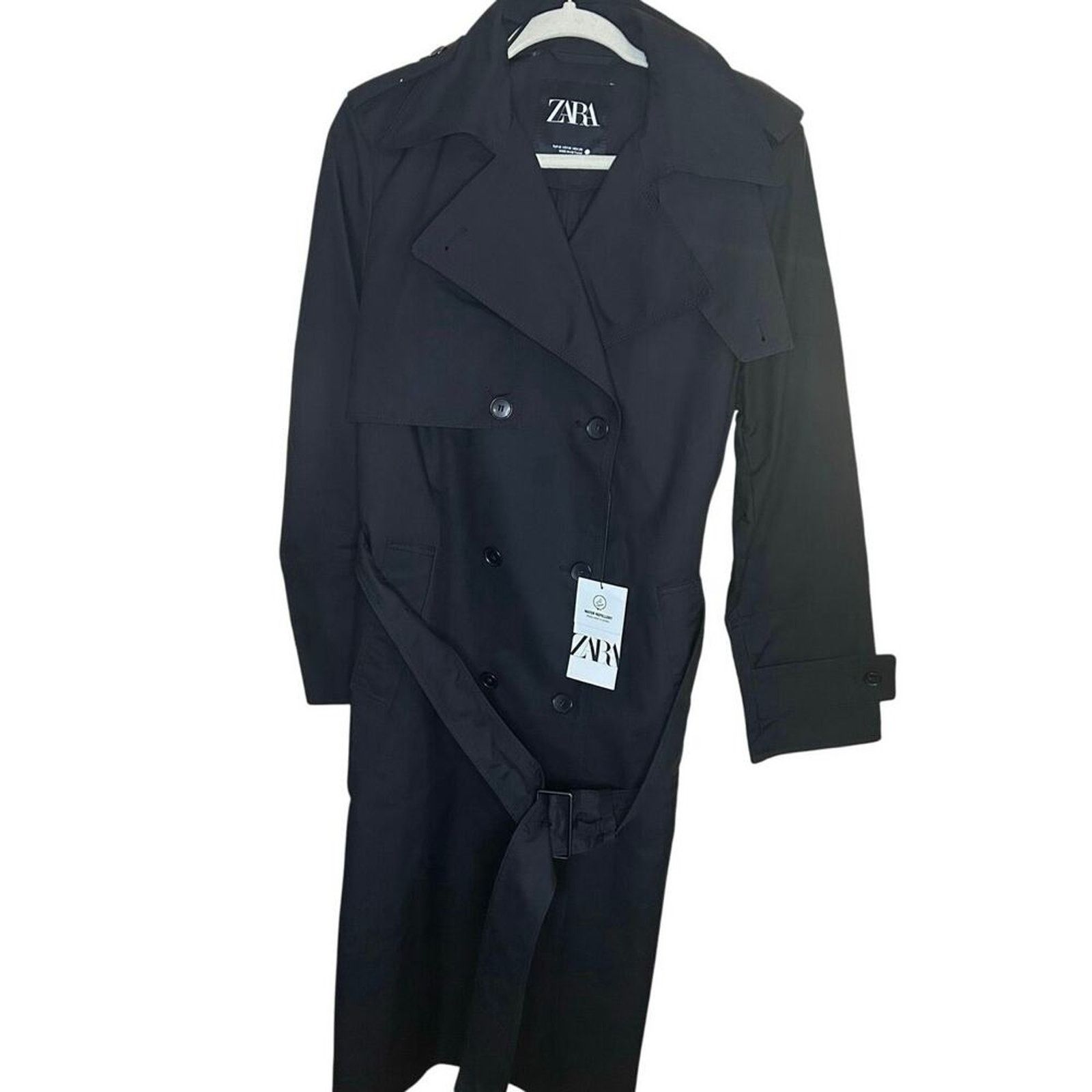 Zara Nwt-ZARA ZW COLLECTION OVERSIZE TRENCH COAT-water resistant- Size M / US 6-8 / IT 42-44 - 4 Thumbnail