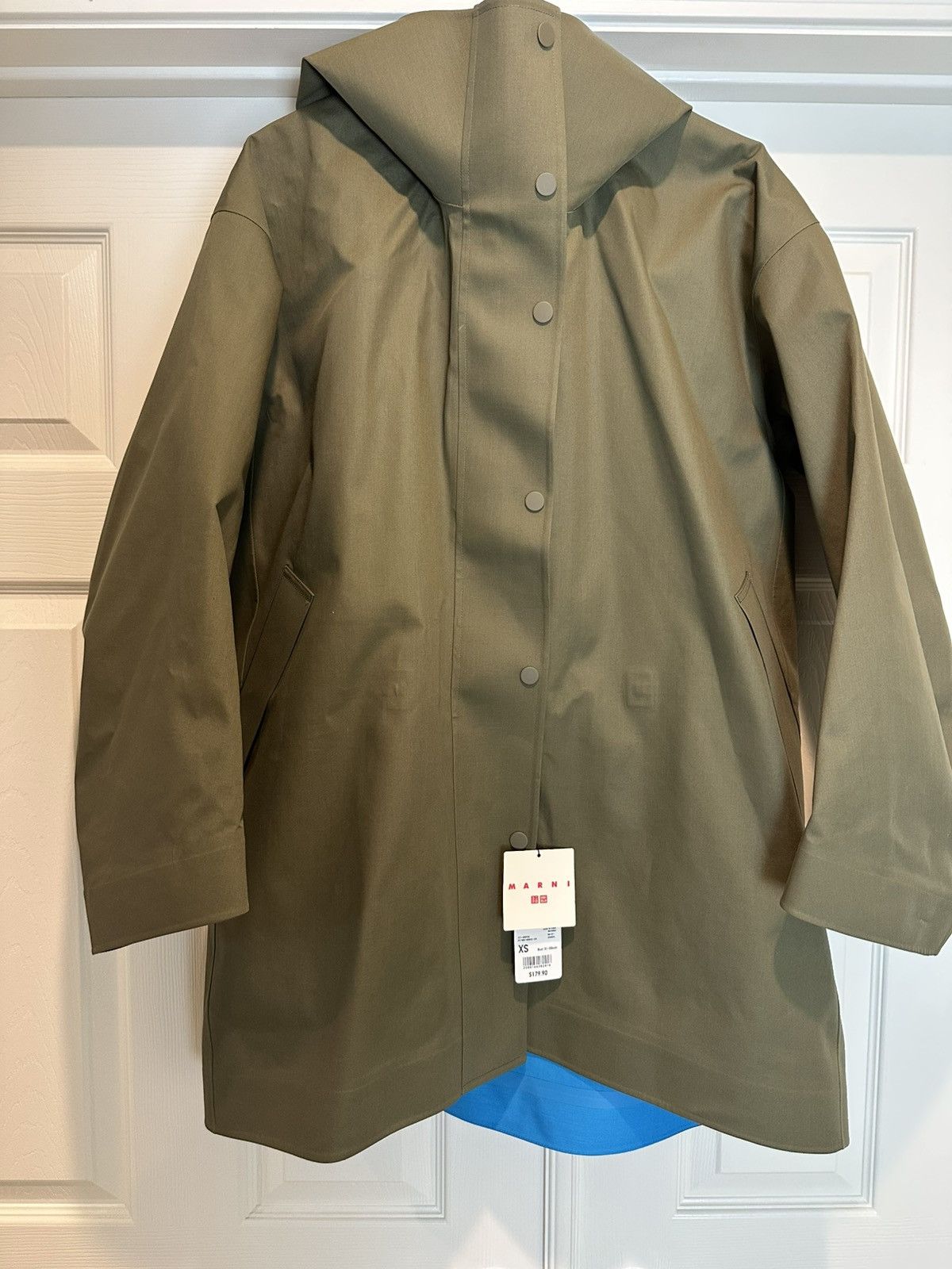 Marni × Uniqlo BNWT Unisex Marni x Uniqlo Tech Raincoat Size US XS / EU 42 / 0 - 4 Thumbnail