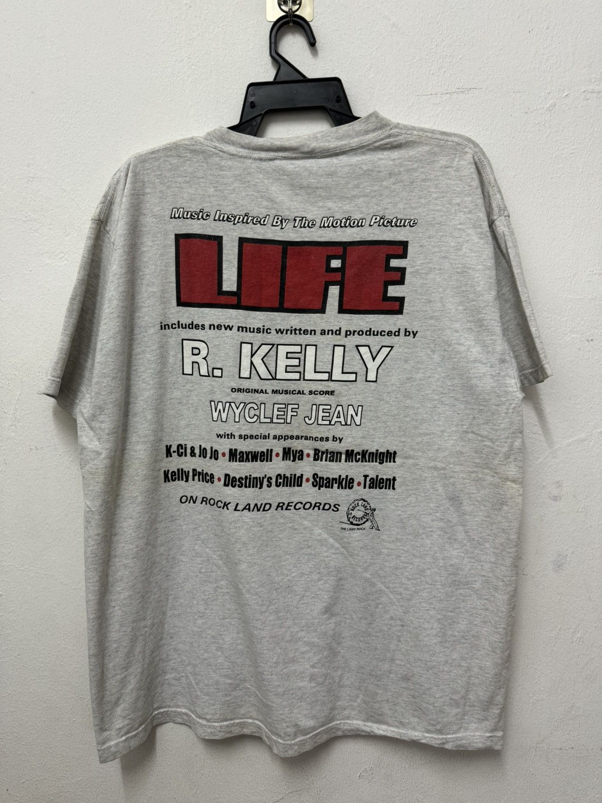 Rap Tees × Vintage Vintage 90’s Life R Kelly Wyclef Jean Soundtrack Size US XL / EU 56 / 4 - 1 Thumbnail