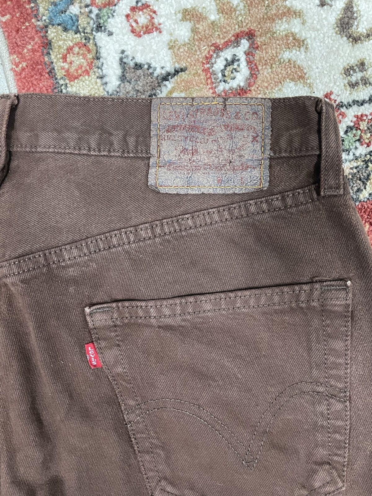 Levi's × Levi's Vintage Clothing × Vintage Crazy y2k Vintage Levi’s brown jeans buggy fit Size US 34 / EU 50 - 7 Thumbnail