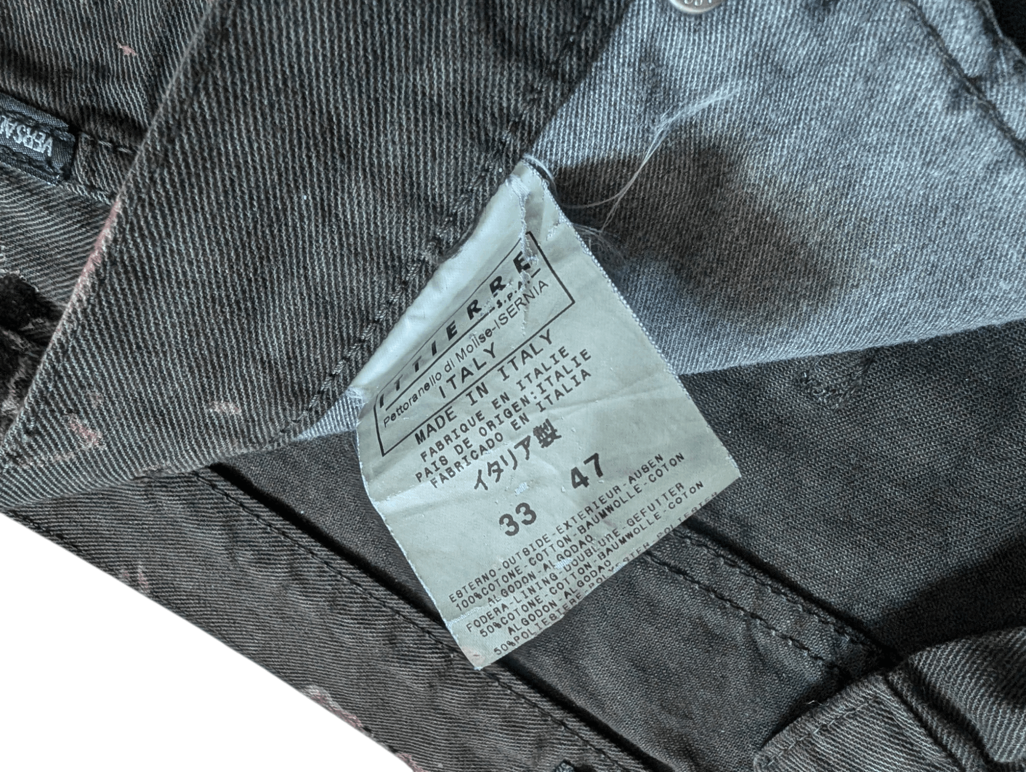Versace Versace Bloody Jeans Size US 33 - 7 Thumbnail