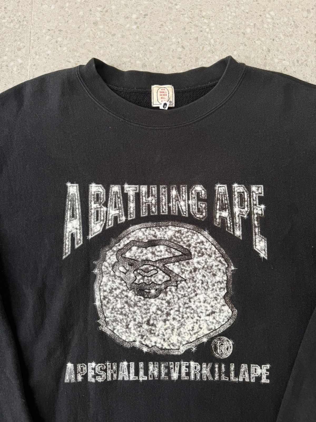 Vintage BAPE Cash Money Records Ripoff Crewneck