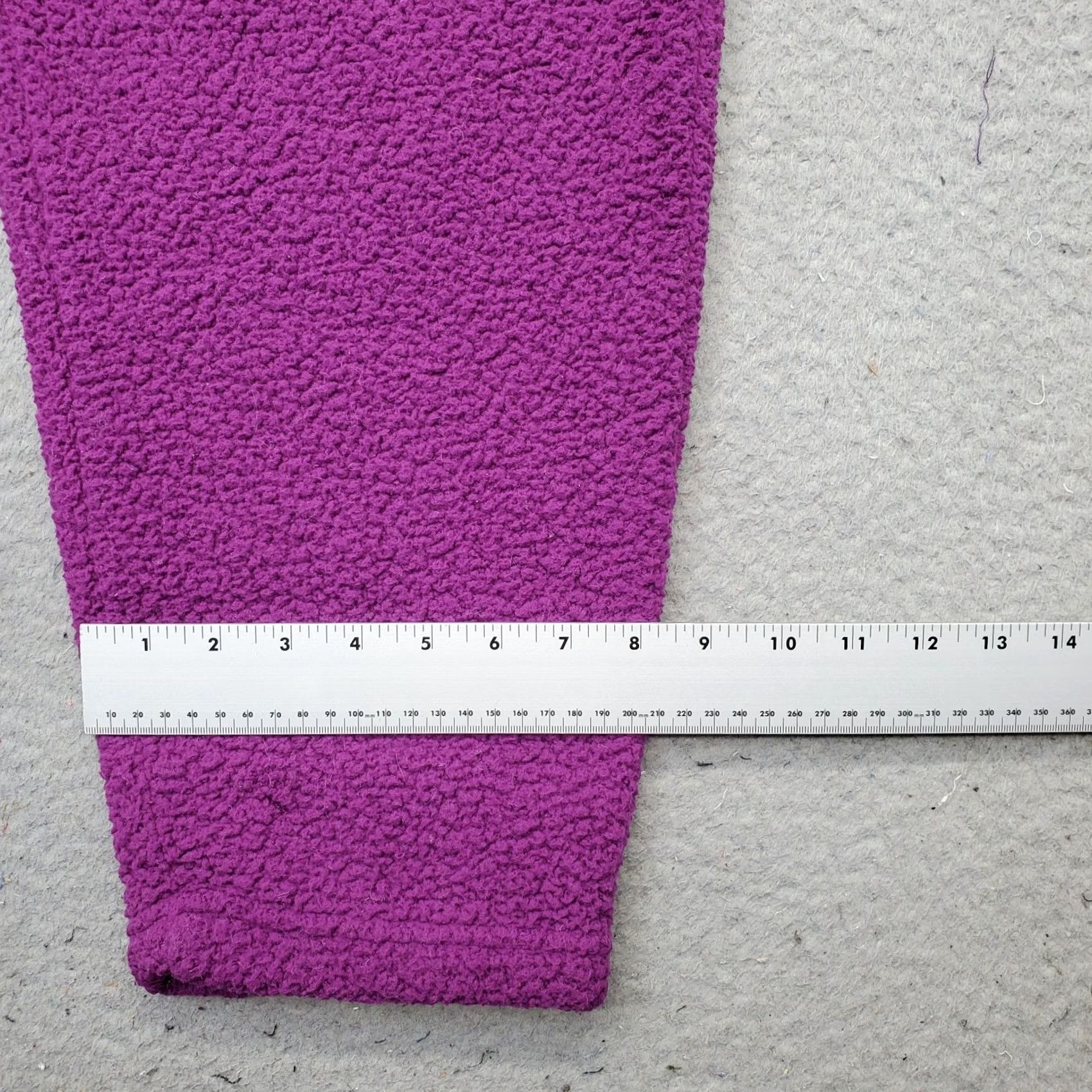 Nike Nike Sweatpants Womens L Purple Sherpa Fleece Therma-FIT Gym-Running Drawstring Size 36" / US 14 / IT 50 - 5 Thumbnail