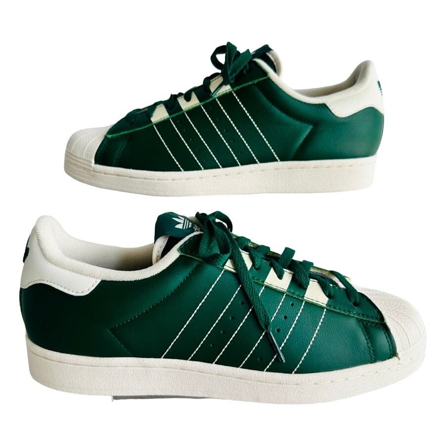 Adidas  Palace adidas palace x superstar fluro | Grailed