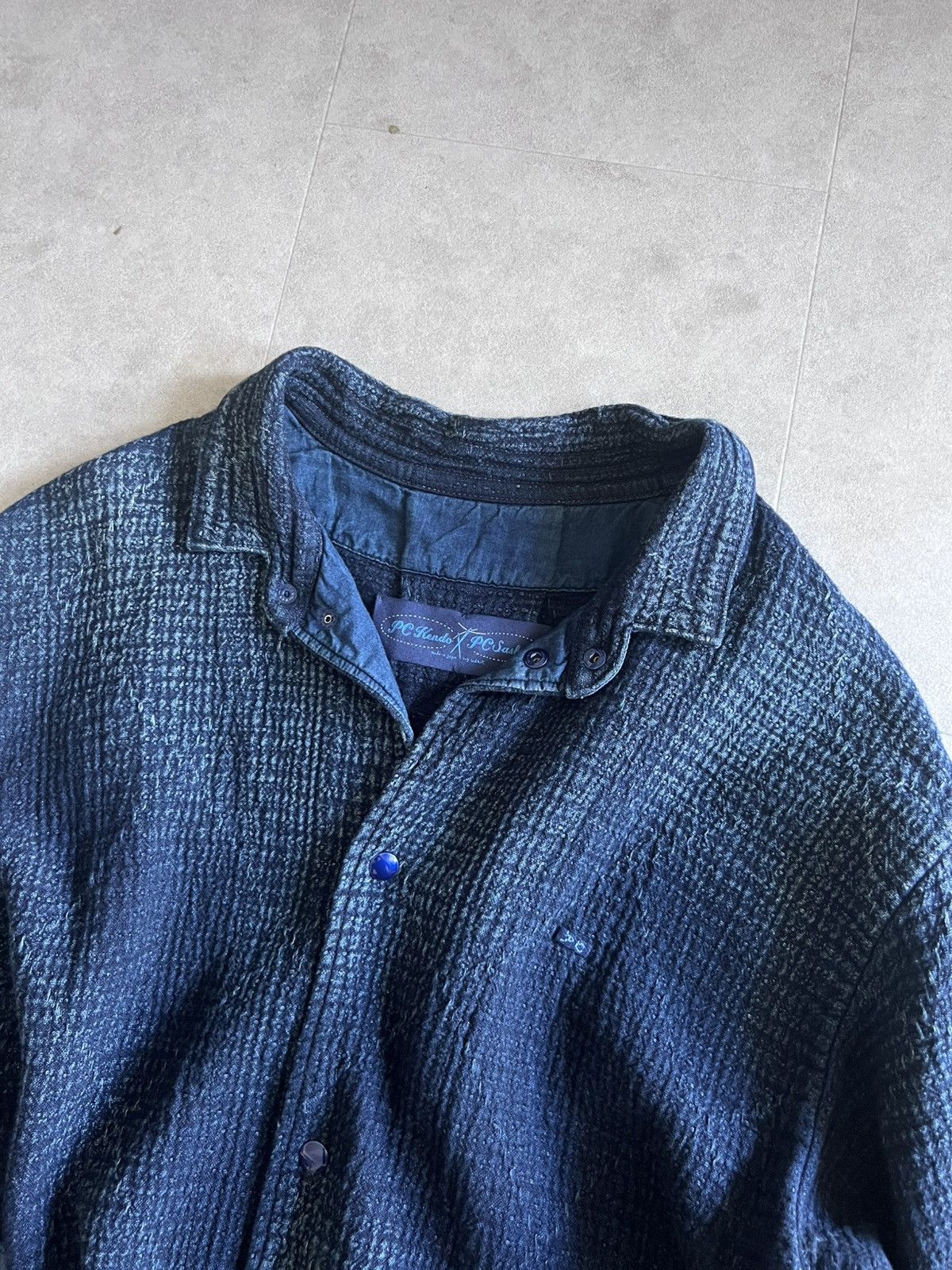 Porter Classic Porter Classic Sashiko Shirt Jacket Size US L / EU 52-54 / 3 - 2 Thumbnail