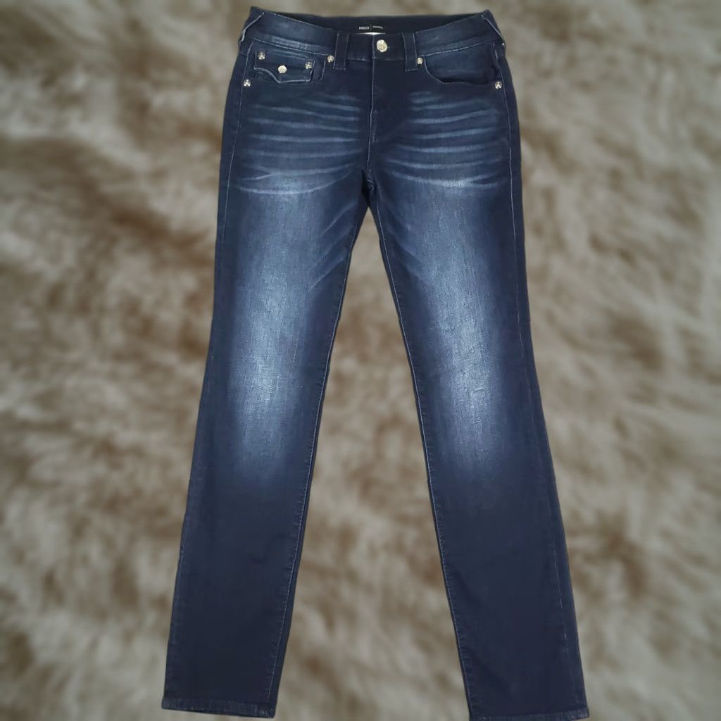 True Religion True Religion Jeans Mens 31x33 Blue Rocco Relaxed Skinny Denim Pants Size US 31 - 1 Thumbnail