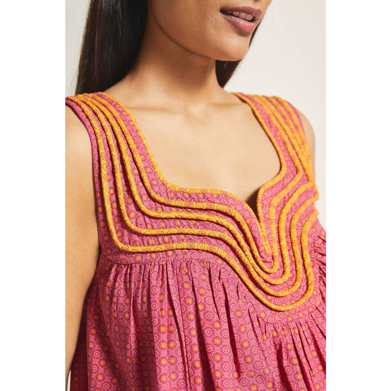 Anthropologie New Anthropologie Let Me Be Swing Tunic Dress $160 SMALL Size S / US 4 / IT 40 - 2 Thumbnail