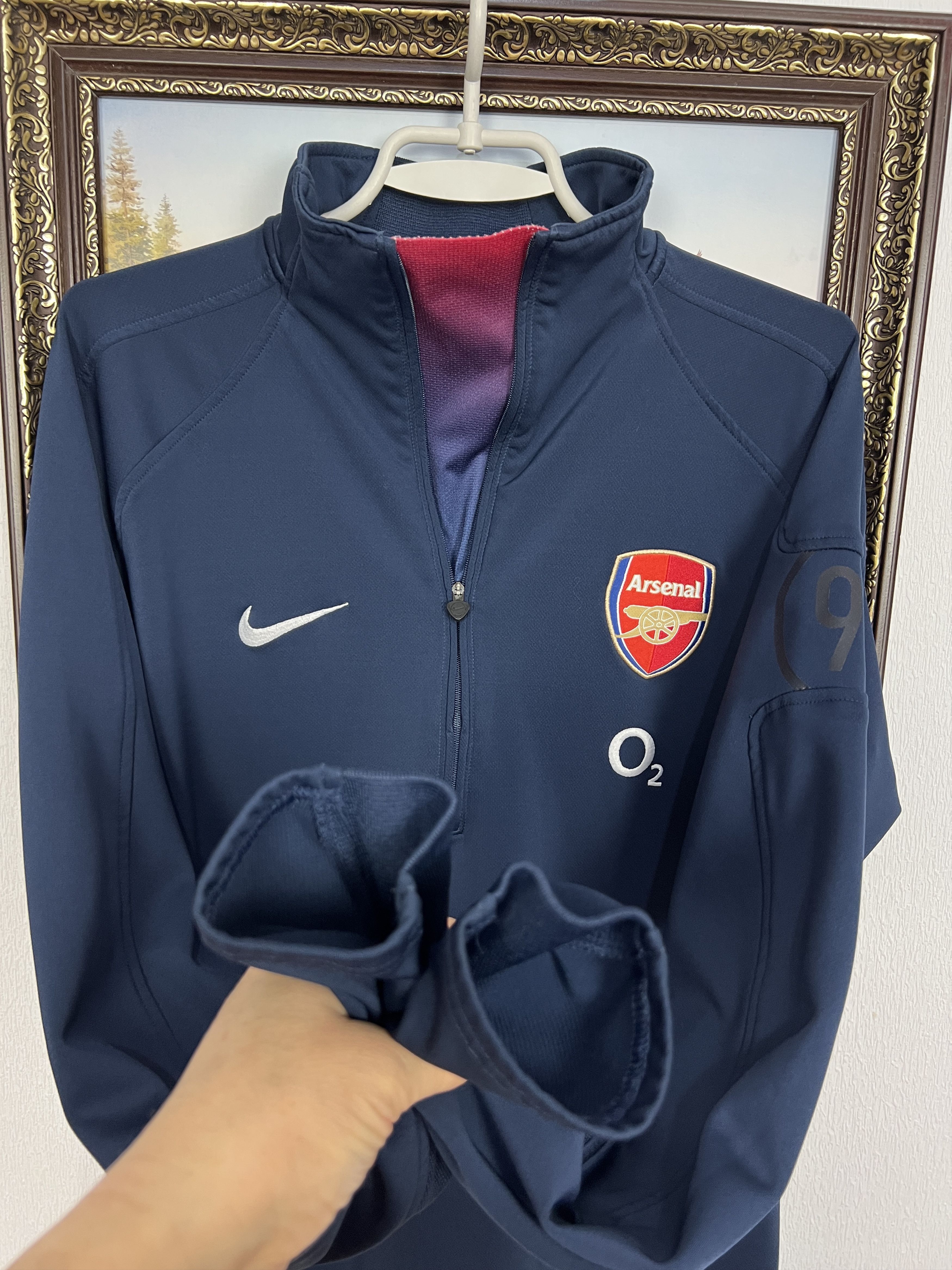 Nike Vintage Nike Arsenal Football Train Jacket Track Top Gunners Size US XL / EU 56 / 4 - 6 Thumbnail