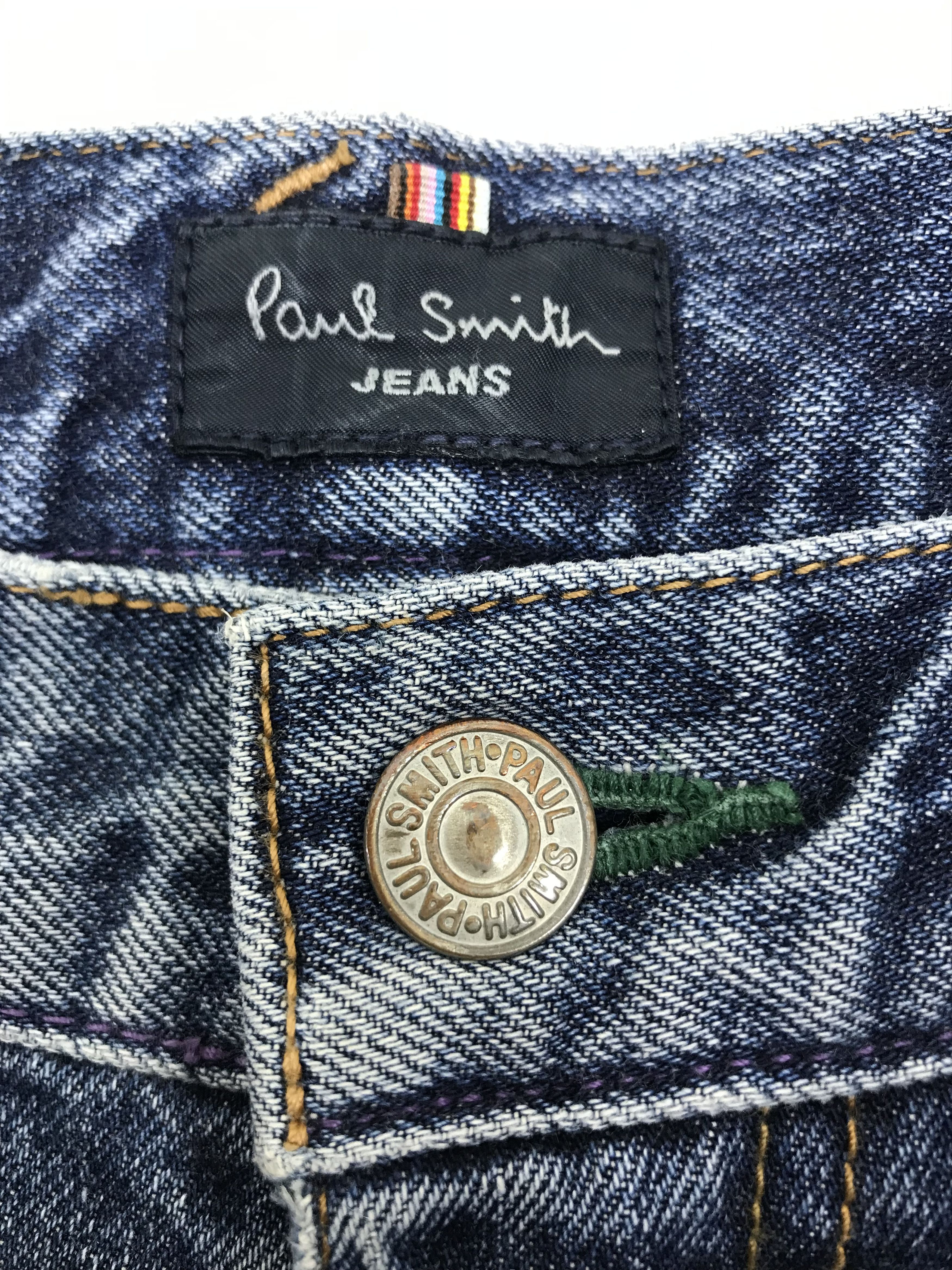 Paul Smith Vintage Paul Smith Faded Blue Jeans Distressed Denim Size US 32 / EU 48 - 10 Thumbnail