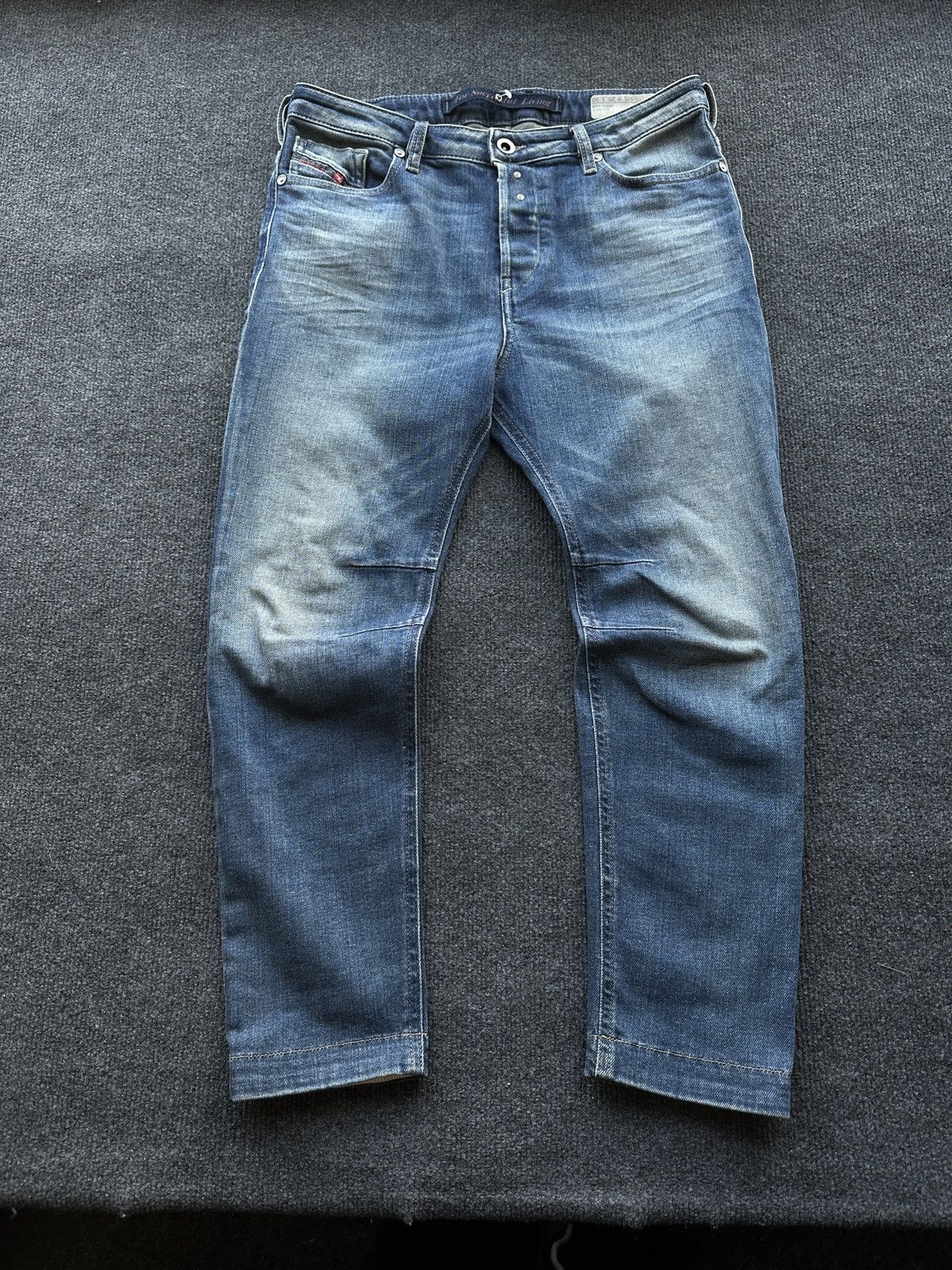 Diesel 🚨 DIESEL AVANT GARDE GOTHIC WOMEN JEANS LOGO IFSIXWASNINE Size 29" - 2 Thumbnail