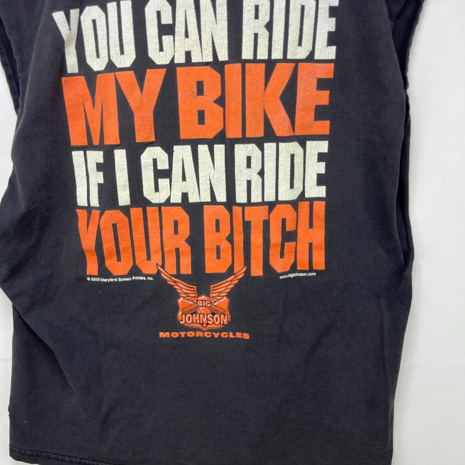 Other Vintage 2003 Big Johnson Sex Humor Sleeveless Shirt Size XL Size US L / EU 52-54 / 3 - 8 Thumbnail