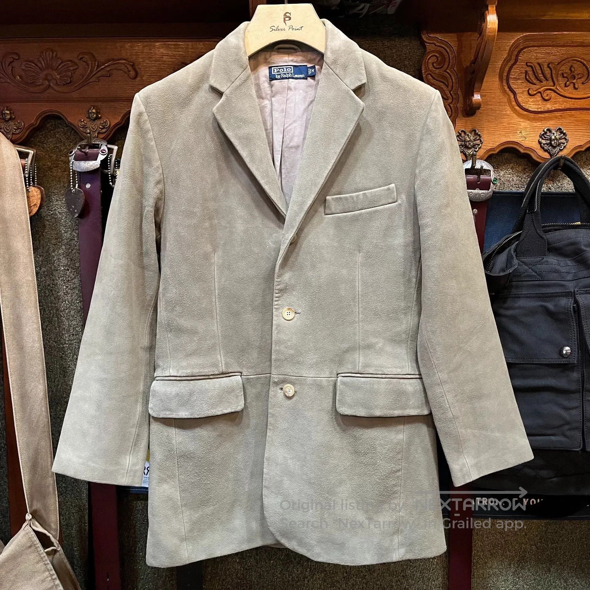RRL Ralph Lauren Ralph Lauren Suede Blazer Jacket. Size US M / EU 48-50 / 2 - 1 Thumbnail