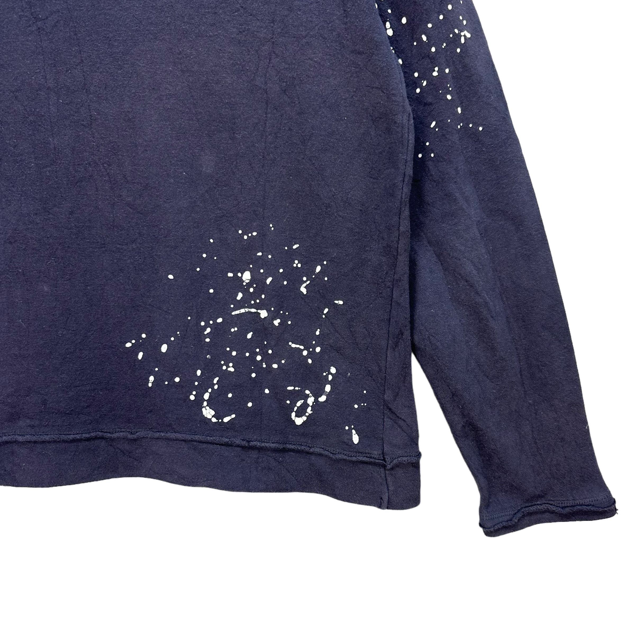 Japanese Brand TRASHED🔥 RIMASTER PAINT SPLATTER SWEATER #8305-002 Size US L / EU 52-54 / 3 - 10 Thumbnail