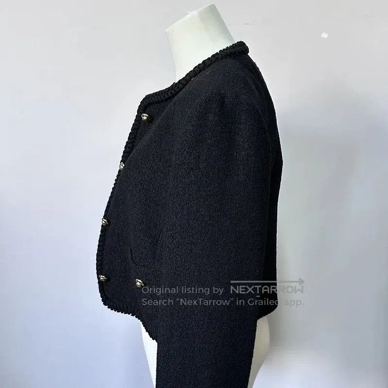 Miu Miu Miu Miu Black Wool Women's Coat . Size M / US 6-8 / IT 42-44 - 3 Thumbnail