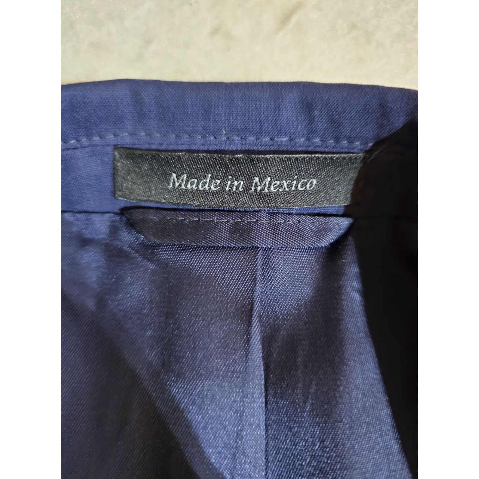 Ralph Lauren Ralph Lauren Signature Black Label Blazer 100% Wool Mens 46R Blue Suit Coat Size 46R - 5 Thumbnail