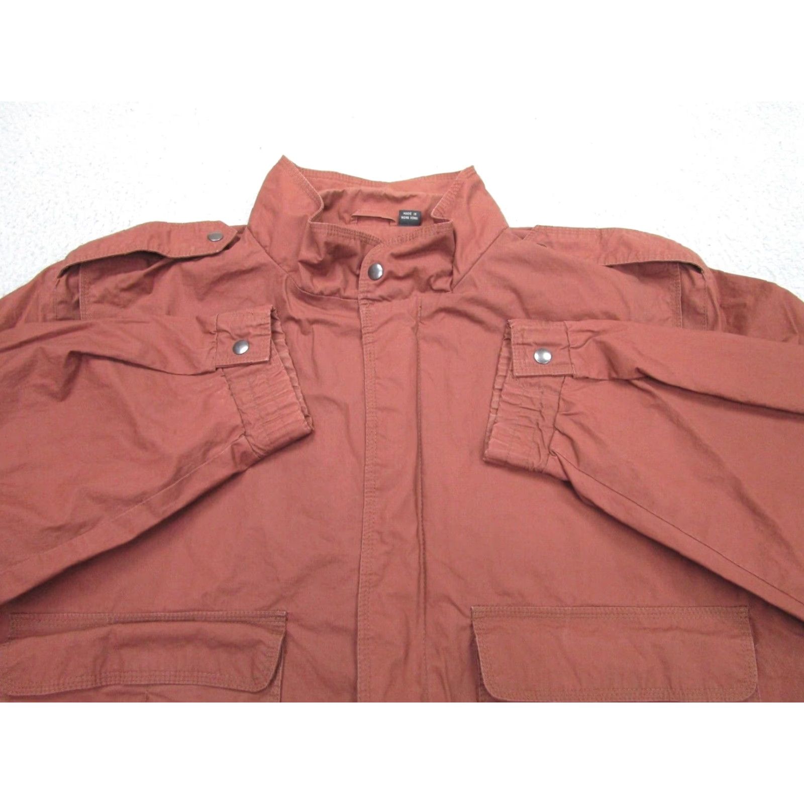 Members Only VINTAGE Members Only Jacket mens 46 Brown Bomber Coat 90s 80s Grand Prix Size US S / EU 44-46 / 1 - 2 Thumbnail