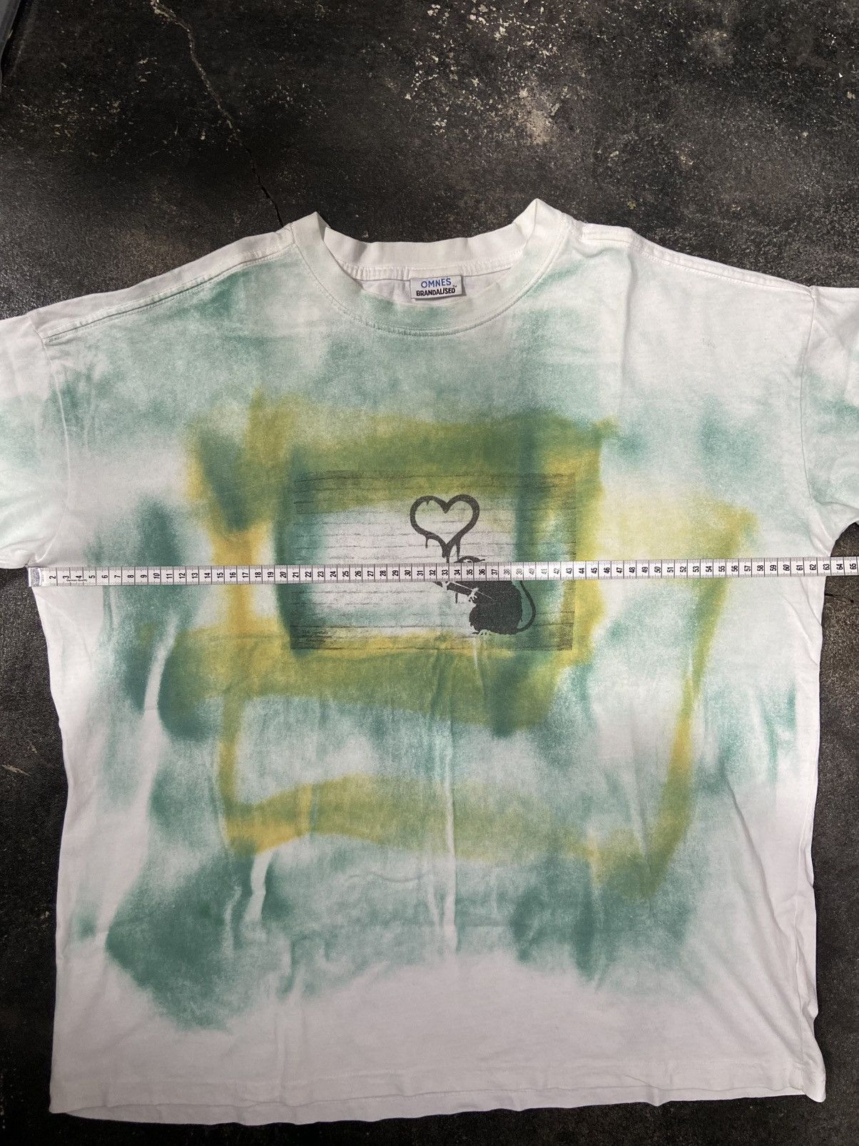 Arts & Science Omnes Brandalised ™️ Banksy Art Tshirt White Size US XL / EU 56 / 4 - 18 Thumbnail