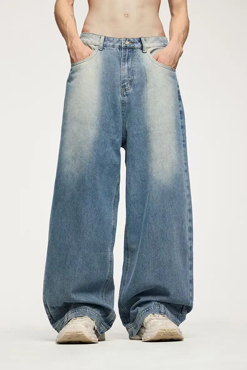 Designer × Japanese Brand Streetwear Hip Hop Loose Casual Jeans Size US 32 / EU 48 - 1 Thumbnail