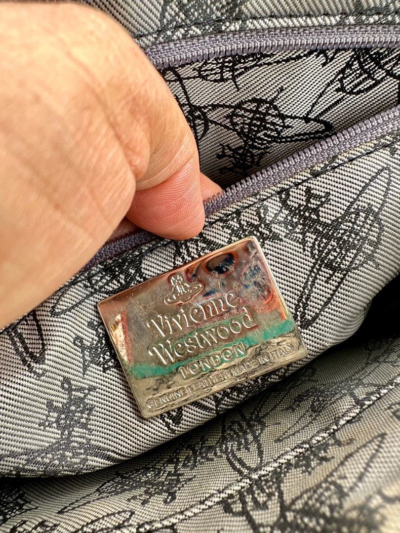 Vivienne Westwood Vivienne Westwood size os Leather printed slung bag Size ONE SIZE - 6 Thumbnail
